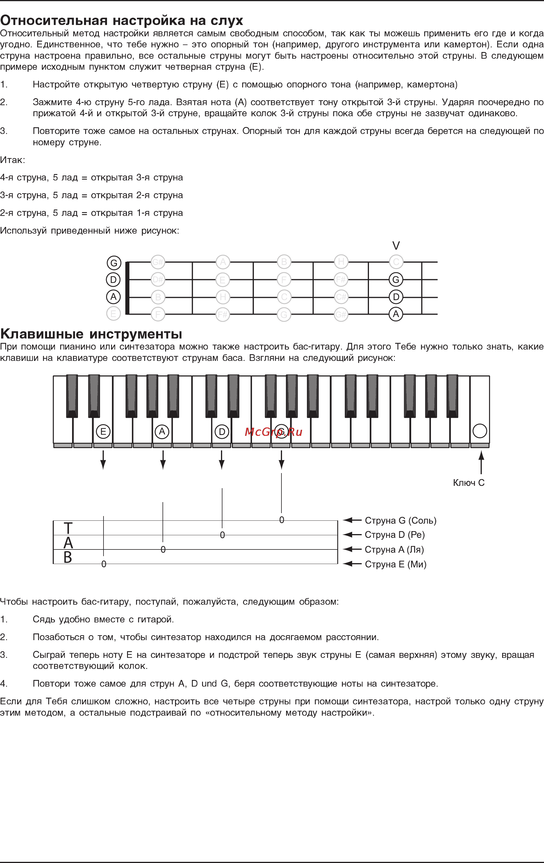 Behringer BASS GUITAR PACK Инструкция по эксплуатации онлайн [6/19] 1833