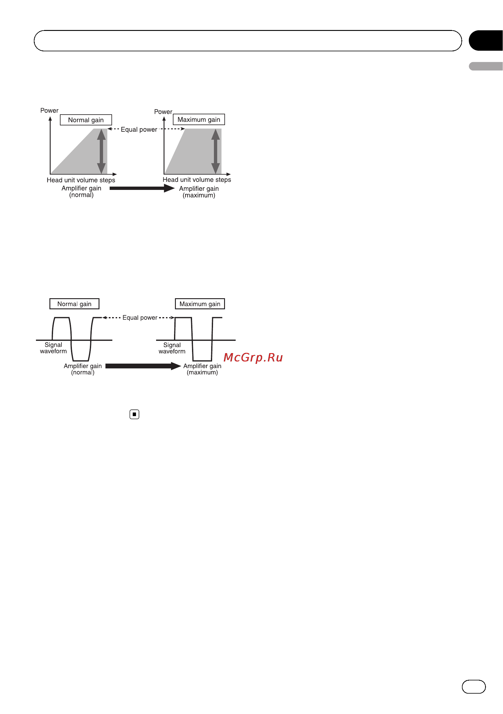 Pioneer GM-5500T [5/84] Setting the unit