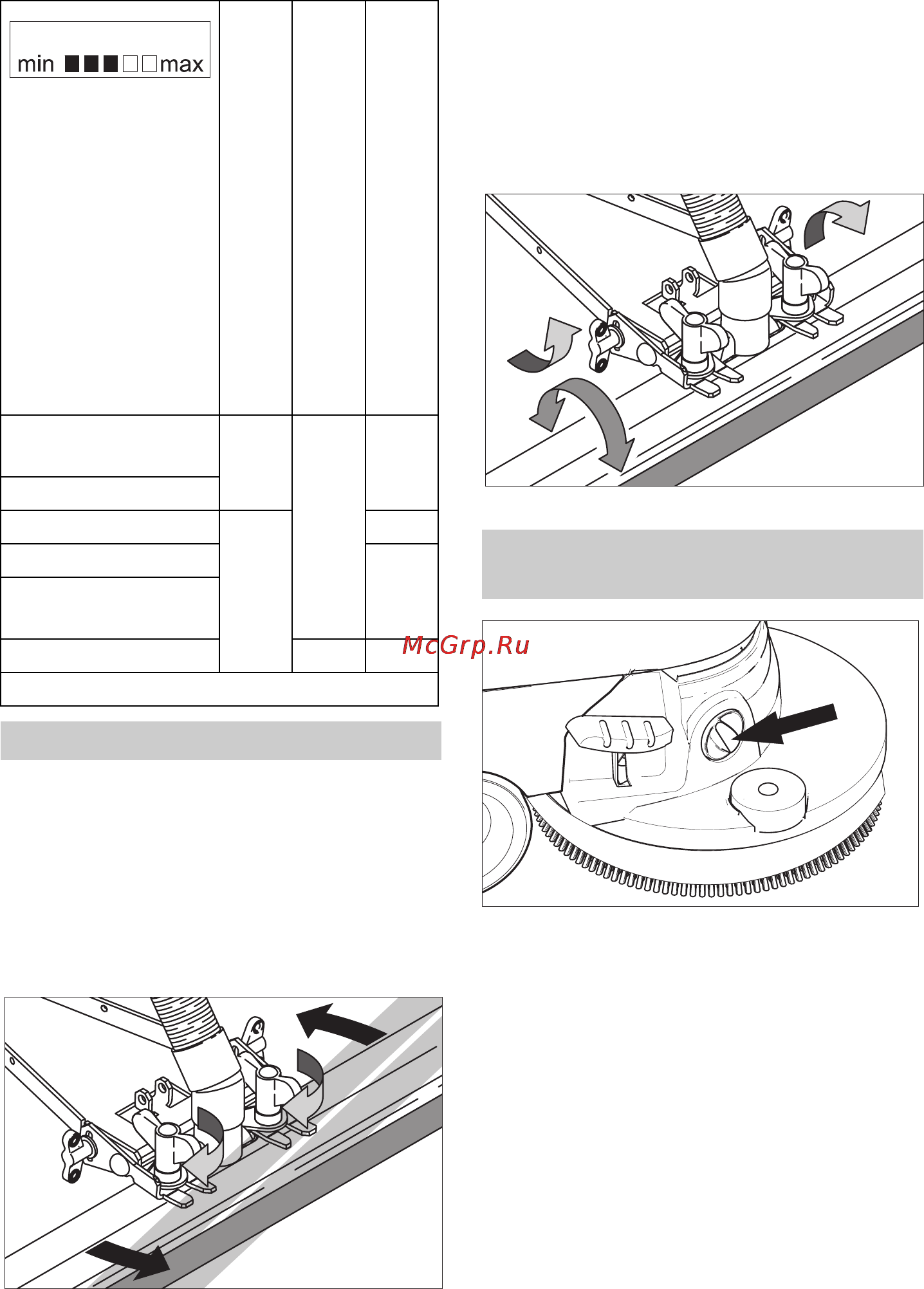Karcher BD 55/40 W Bp Pack DOSE [251/604] Ρύθμιση ταχύτητας προς τα εμπρός μόνον bd c