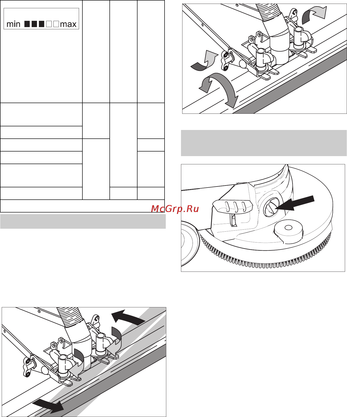 Karcher BR 55/40 C Bp Pack [543/604] Impulsinio greičio reguliavimas tik bd c