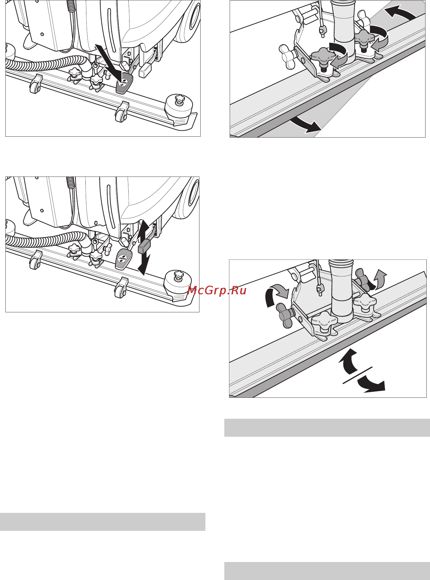 Karcher BR 55/60 W Bp [135/485] Indstilling af sugebjælke