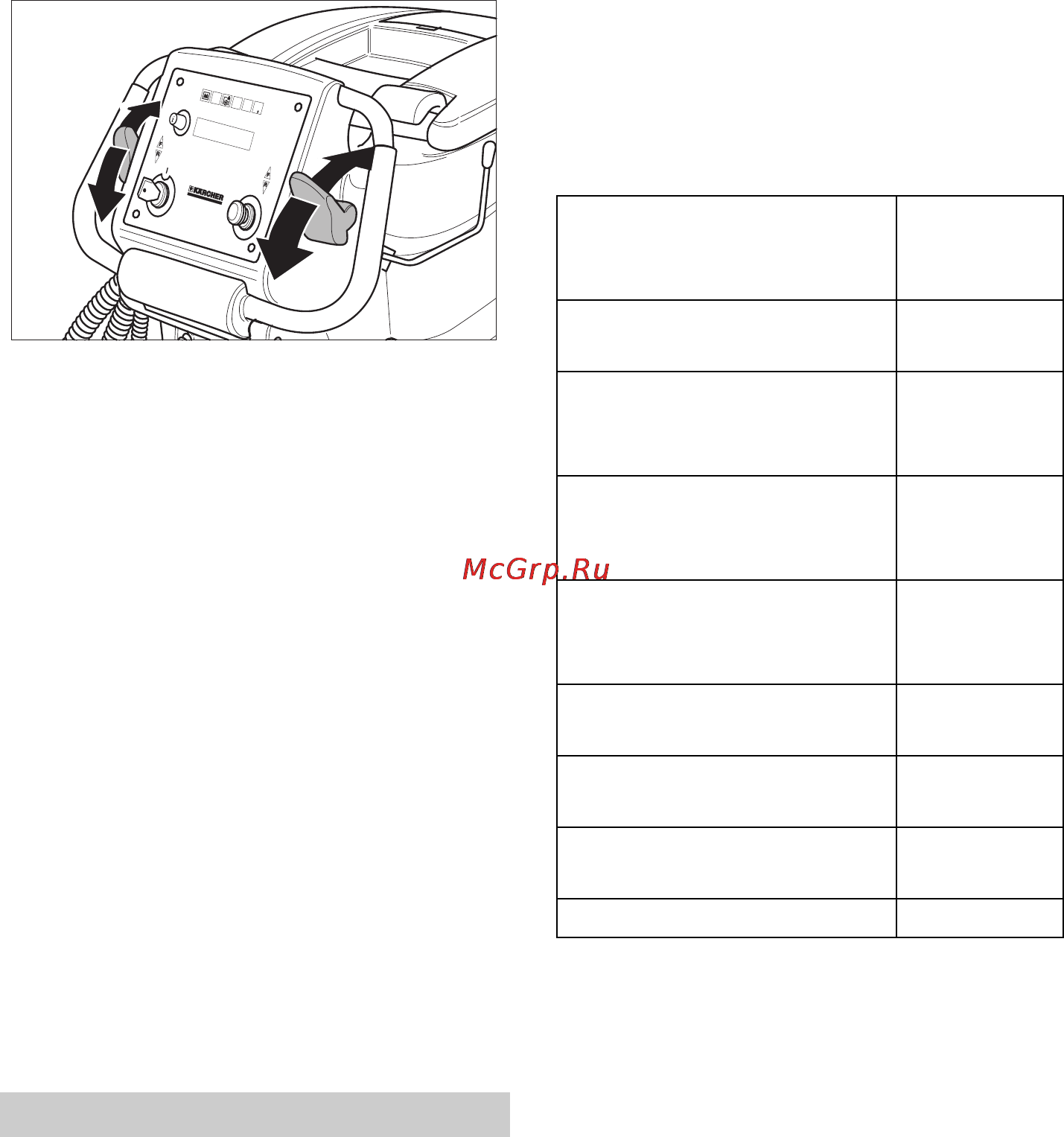 Karcher BR 55/60 W Bp [149/485] Påfylling av driftsmidler