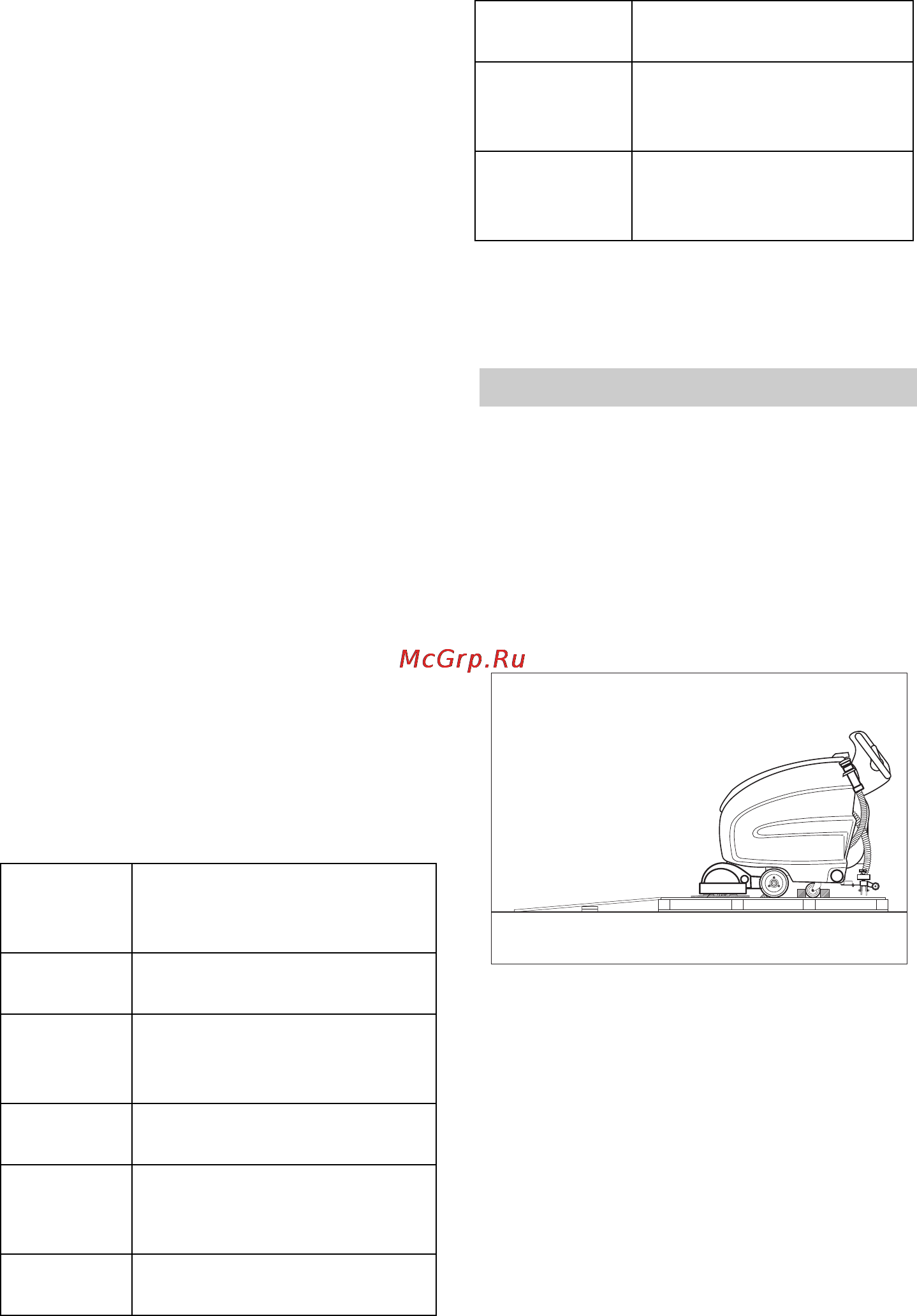 Karcher BR 55/60 W Bp [307/485] Rozładunek