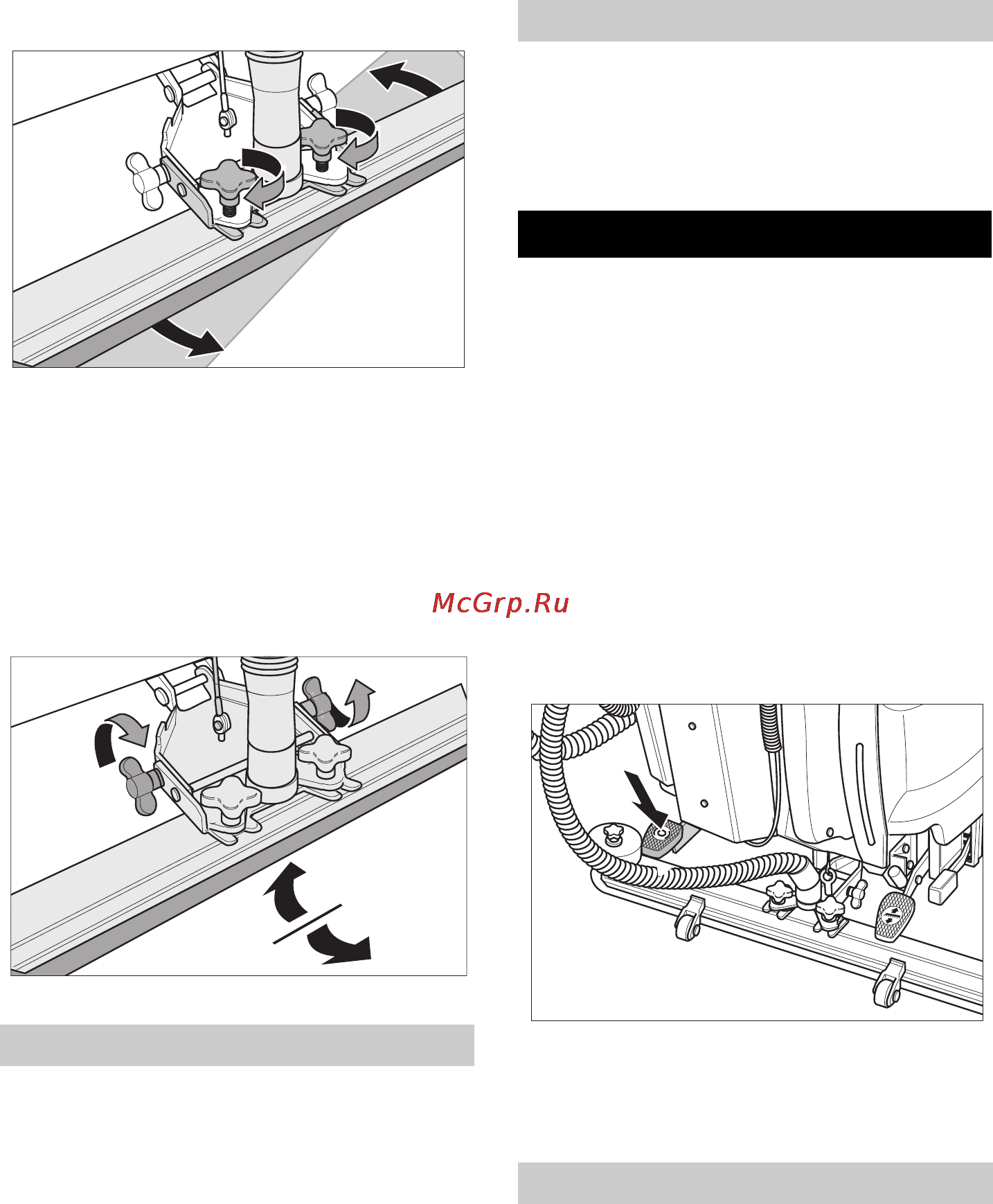 Karcher BR 55/60 W Bp [311/485] Zatrzymywanie i odstawianie
