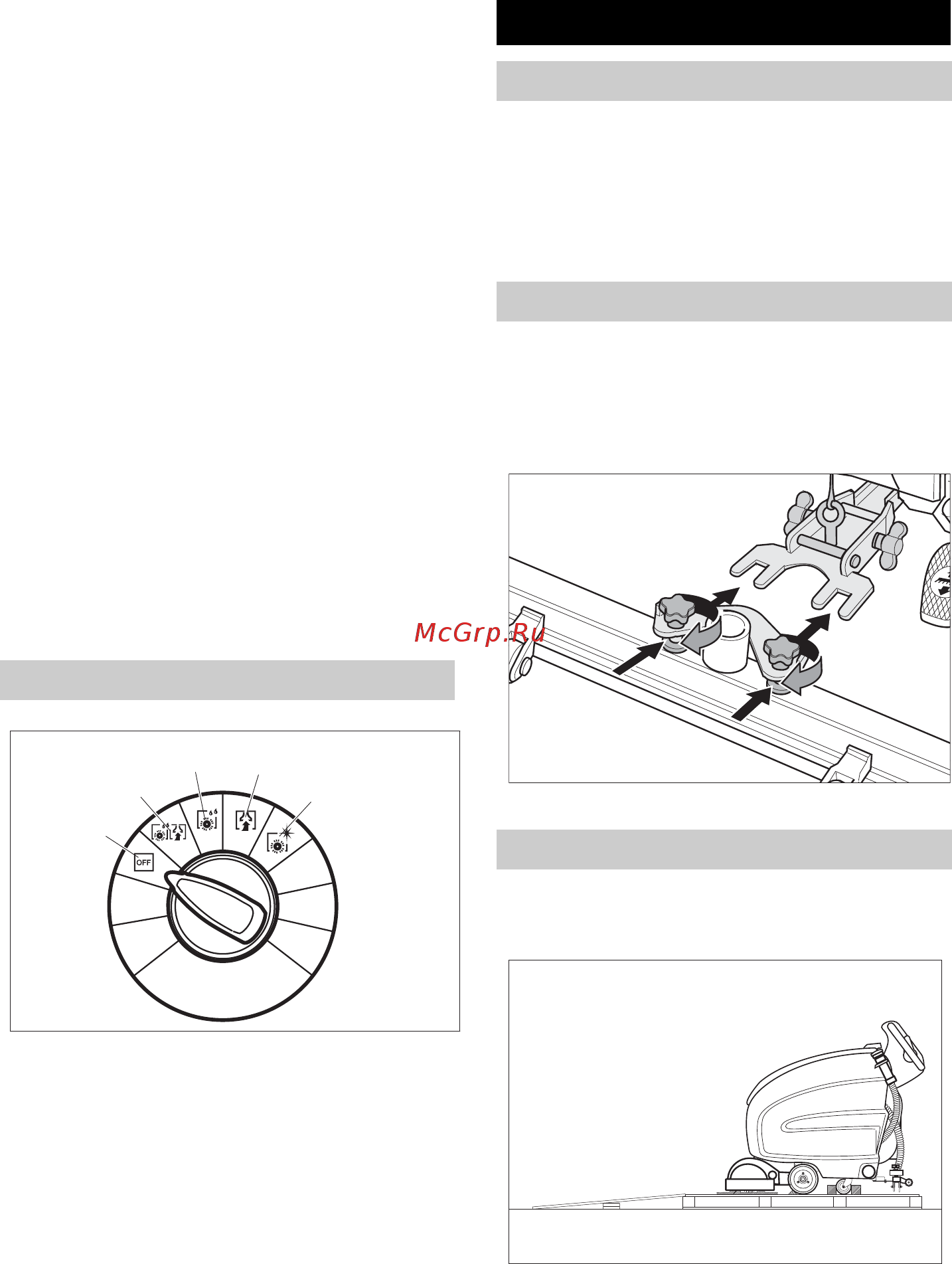 Karcher BD 55/60 W EP [118/384] Før den tas i bruk