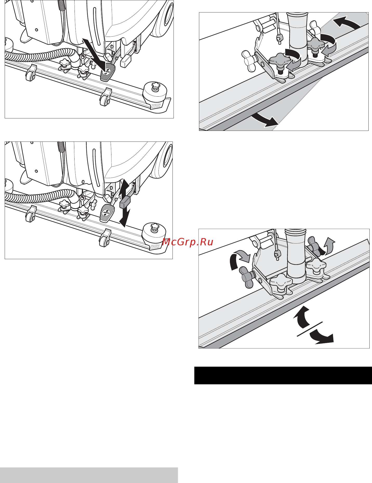 Karcher BR 55/60 WEP [245/384] Zatrzymywanie i odstawianie