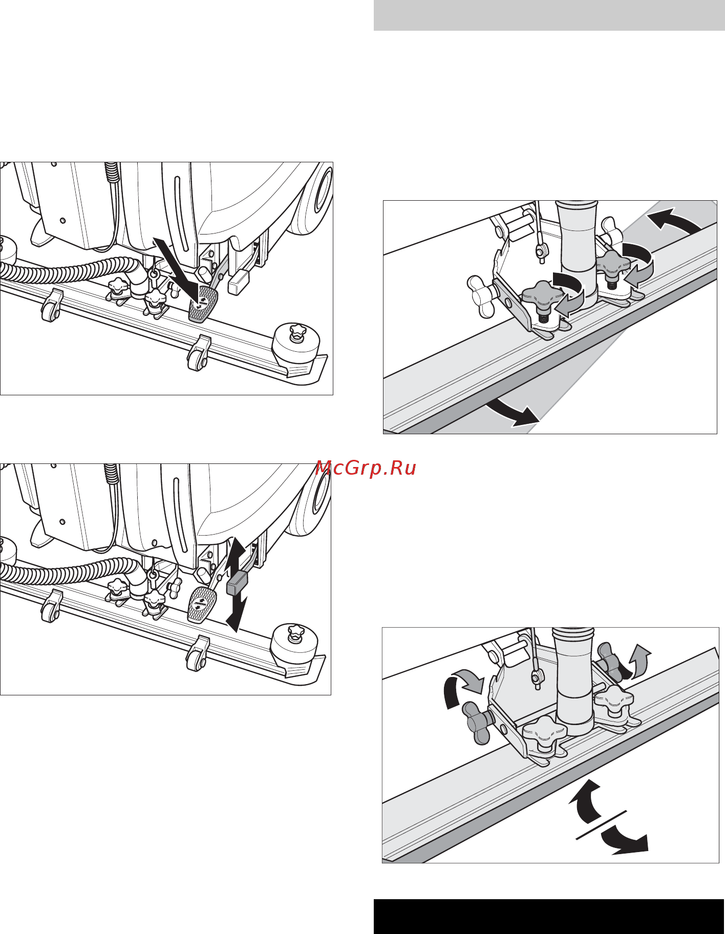 Karcher BR 55/60 WEP [260/384] Oprirea şi depozitarea