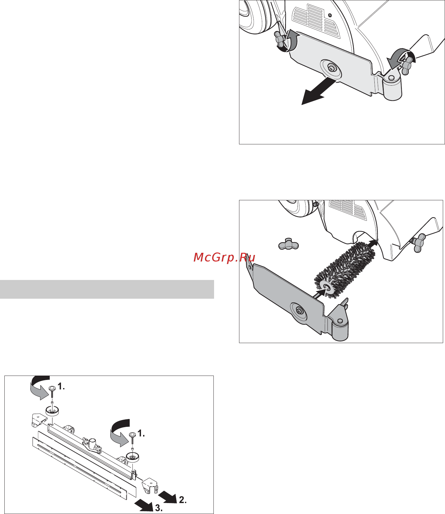 Karcher BR 55/60 WEP [38/384] Travaux de maintenance