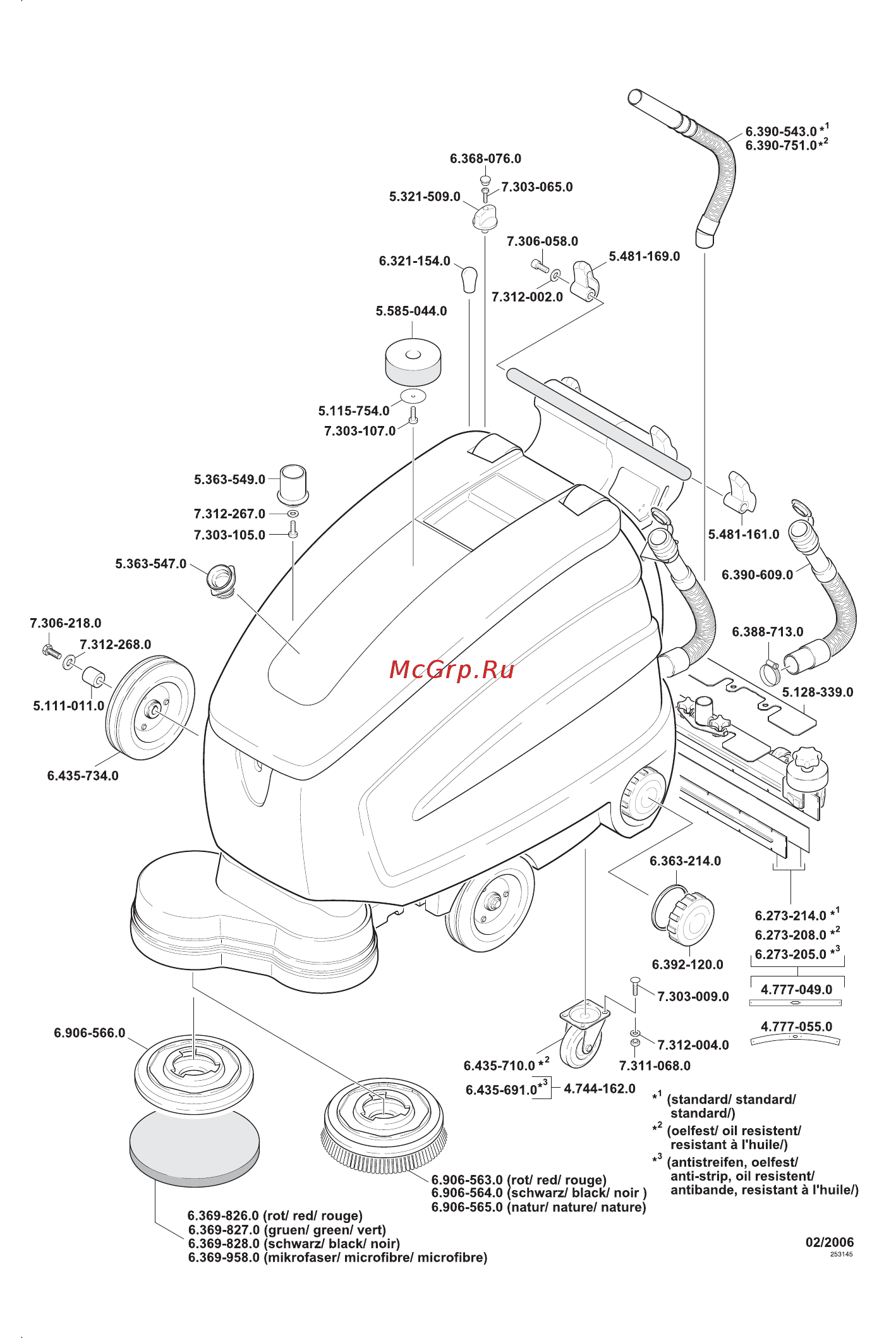 Karcher BR 55/60 WEP Инструкция по эксплуатации онлайн [383/384] 1967