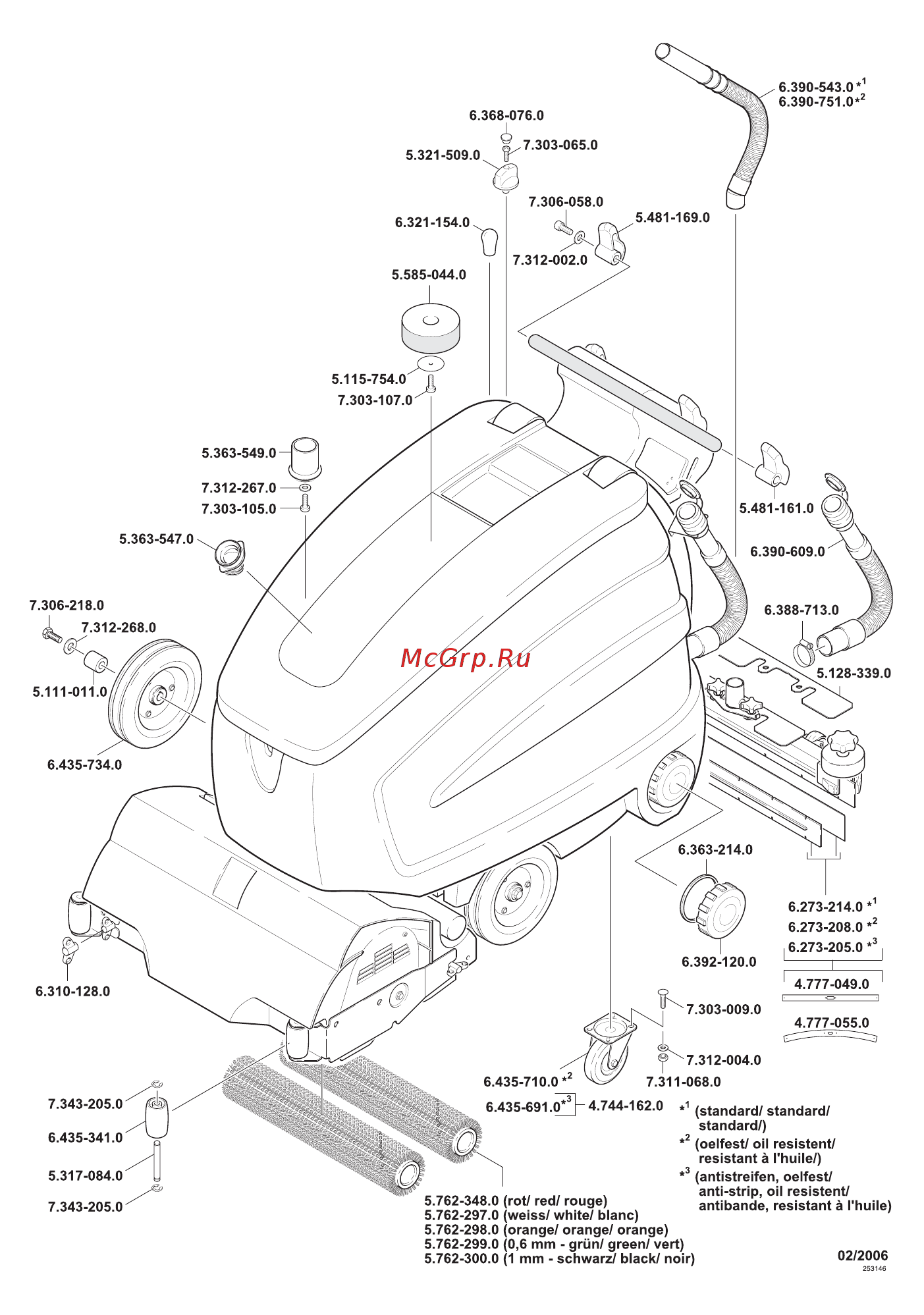 Karcher BR 55/60 WEP Инструкция по эксплуатации онлайн [384/384] 1967