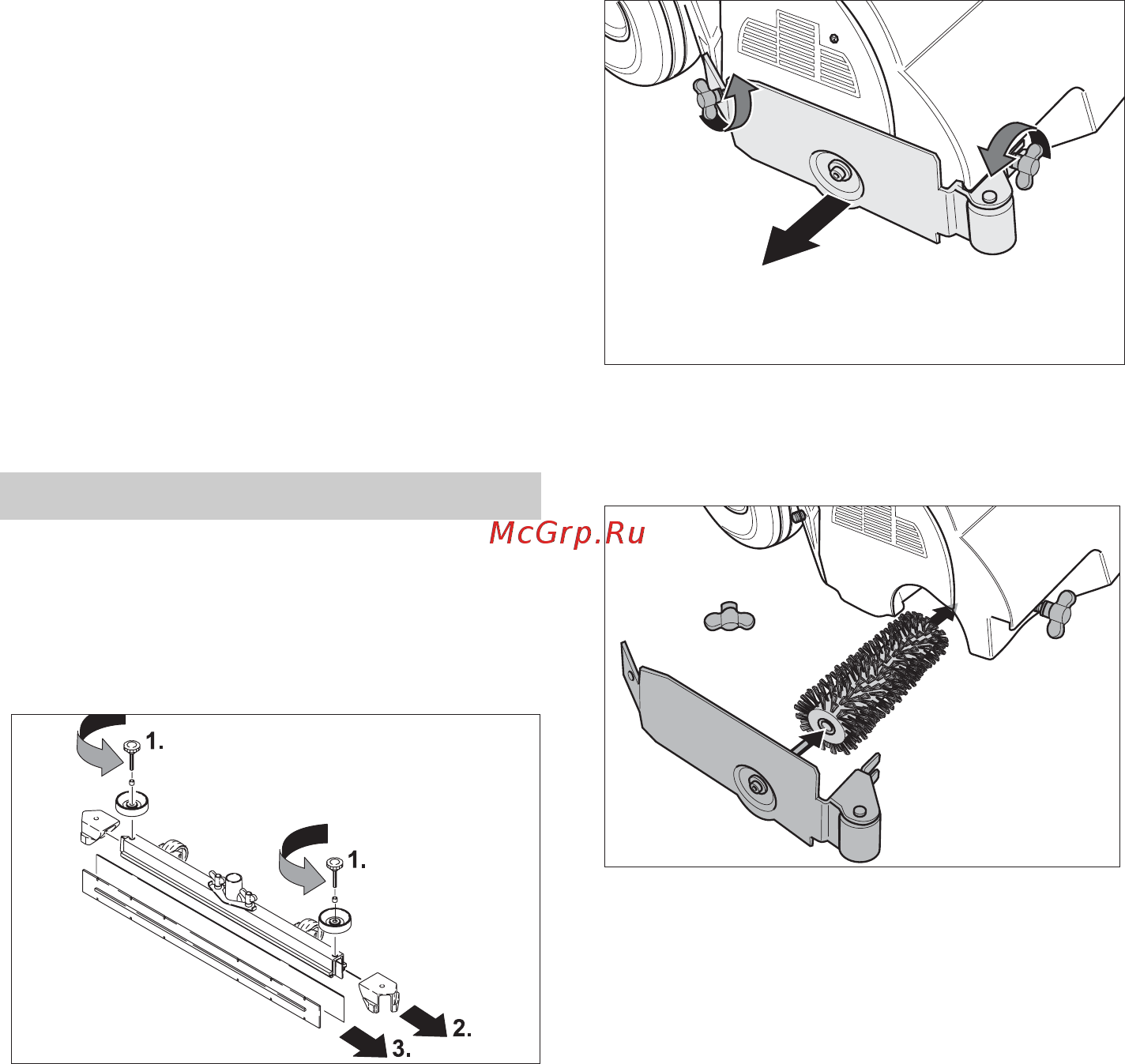 Karcher BR 55/60 WEP [95/384] Trabalhos de manutenção