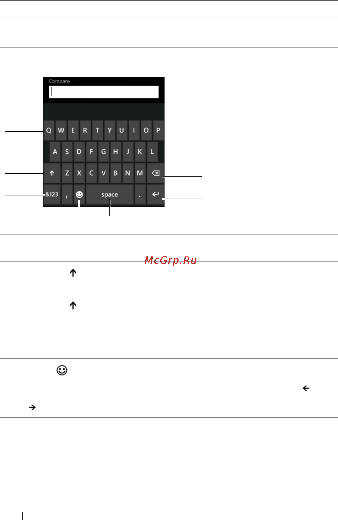 Dell Venue Pro [36/107] Keyboard controls