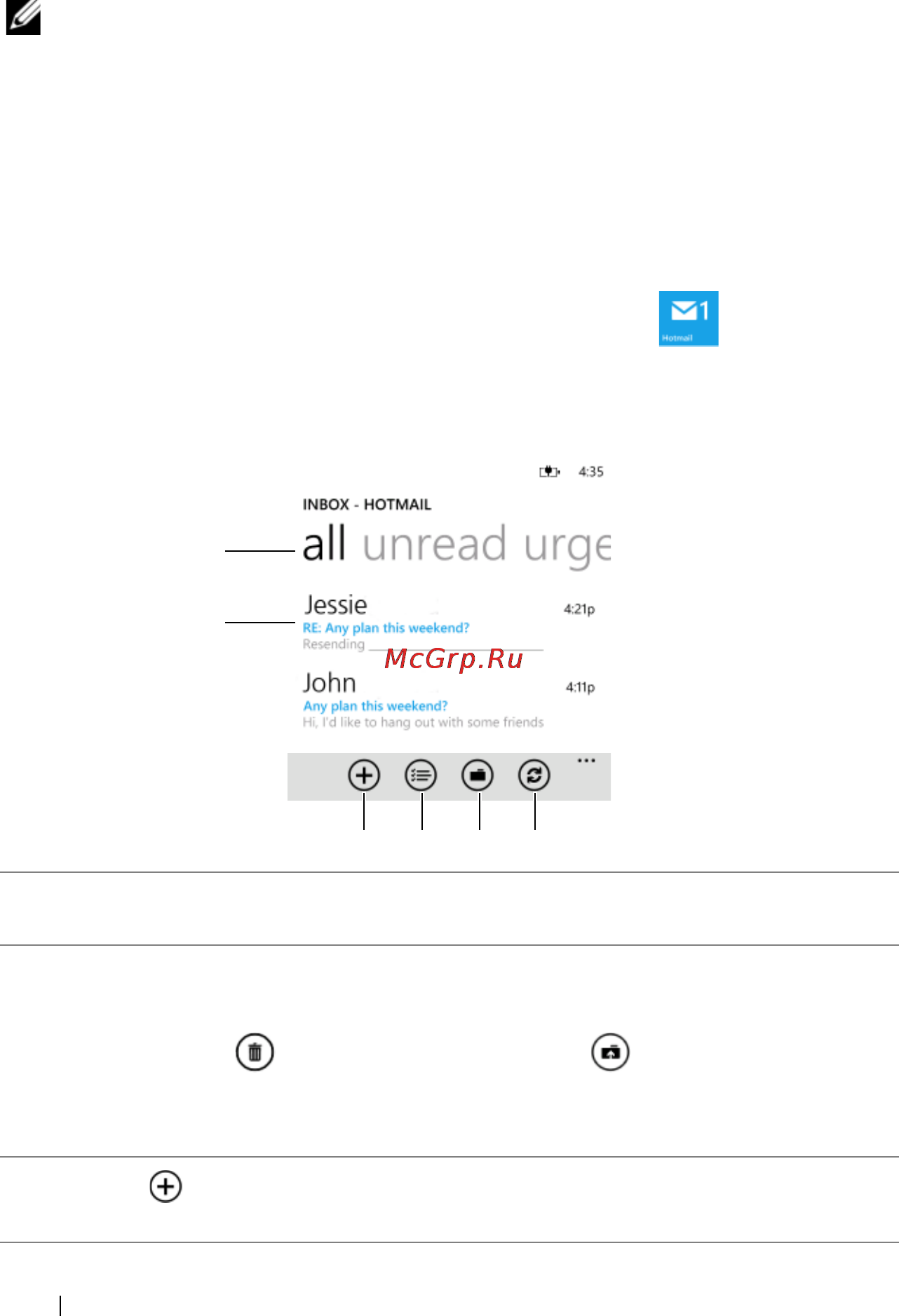 Dell Venue Pro [40/107] To open your e mail account
