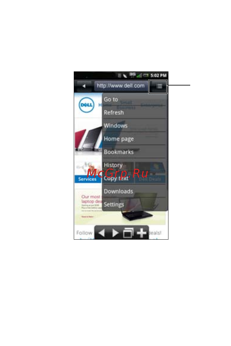 Dell Aero [102/202] Browser options
