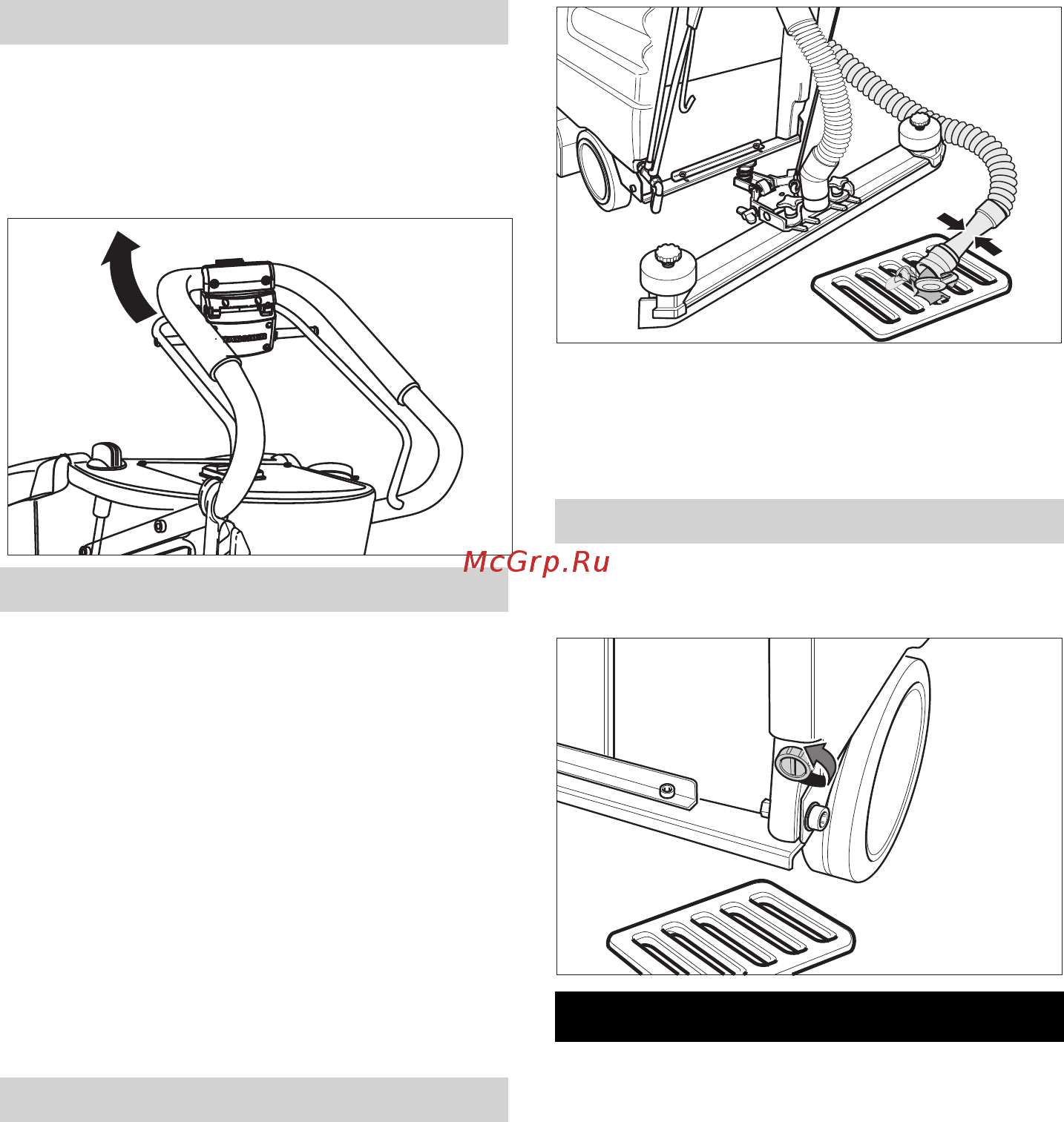 Karcher BR 530 Ep [100/306] Pleje og vedligeholdelse