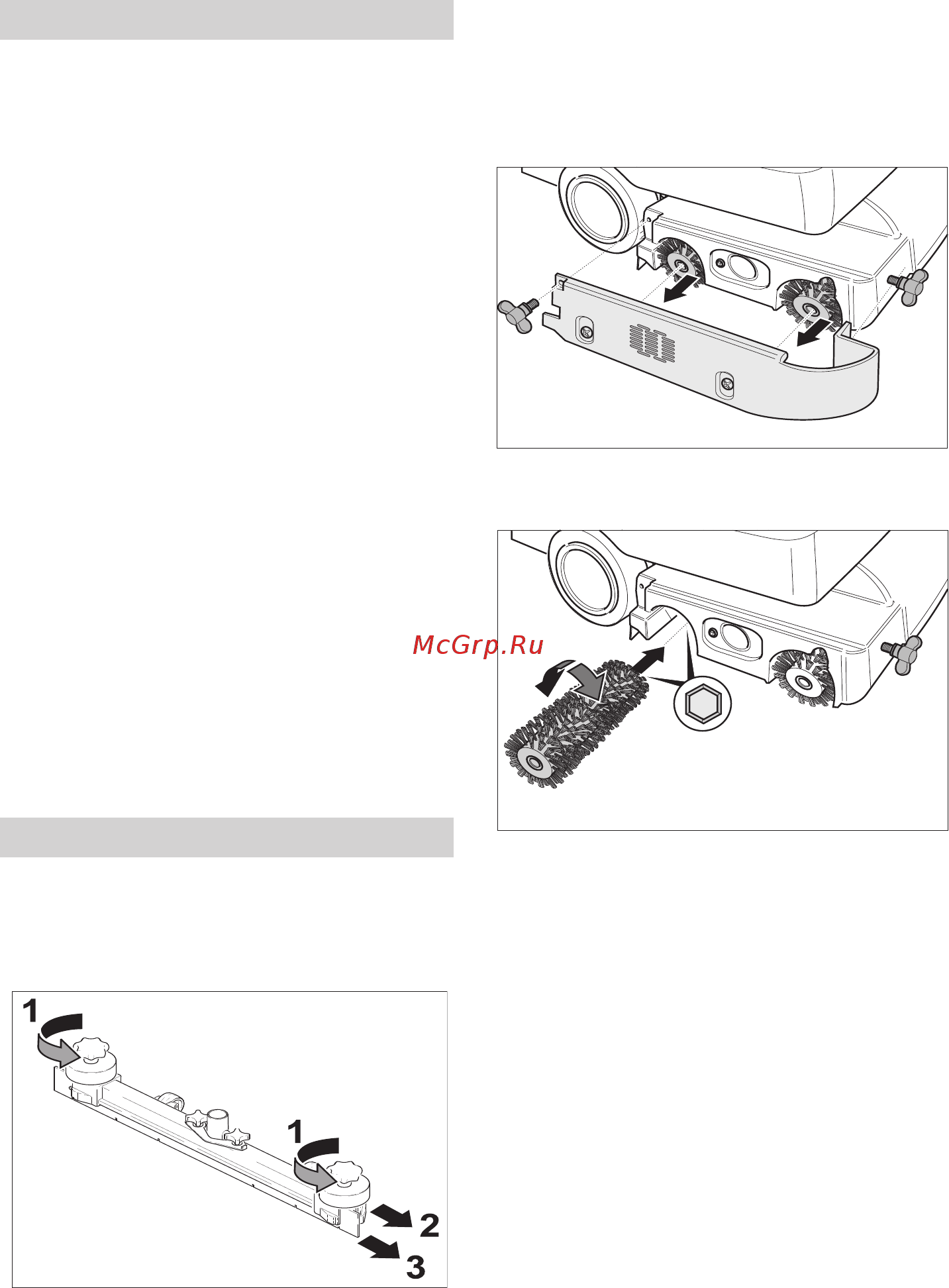 Karcher BD 530 Ep [101/306] Vedligeholdelsesarbejder