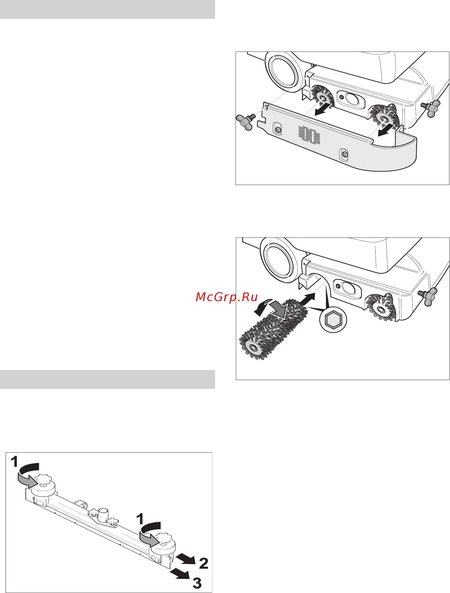 Karcher BR 530 Ep [49/306] Interventi di manutenzione