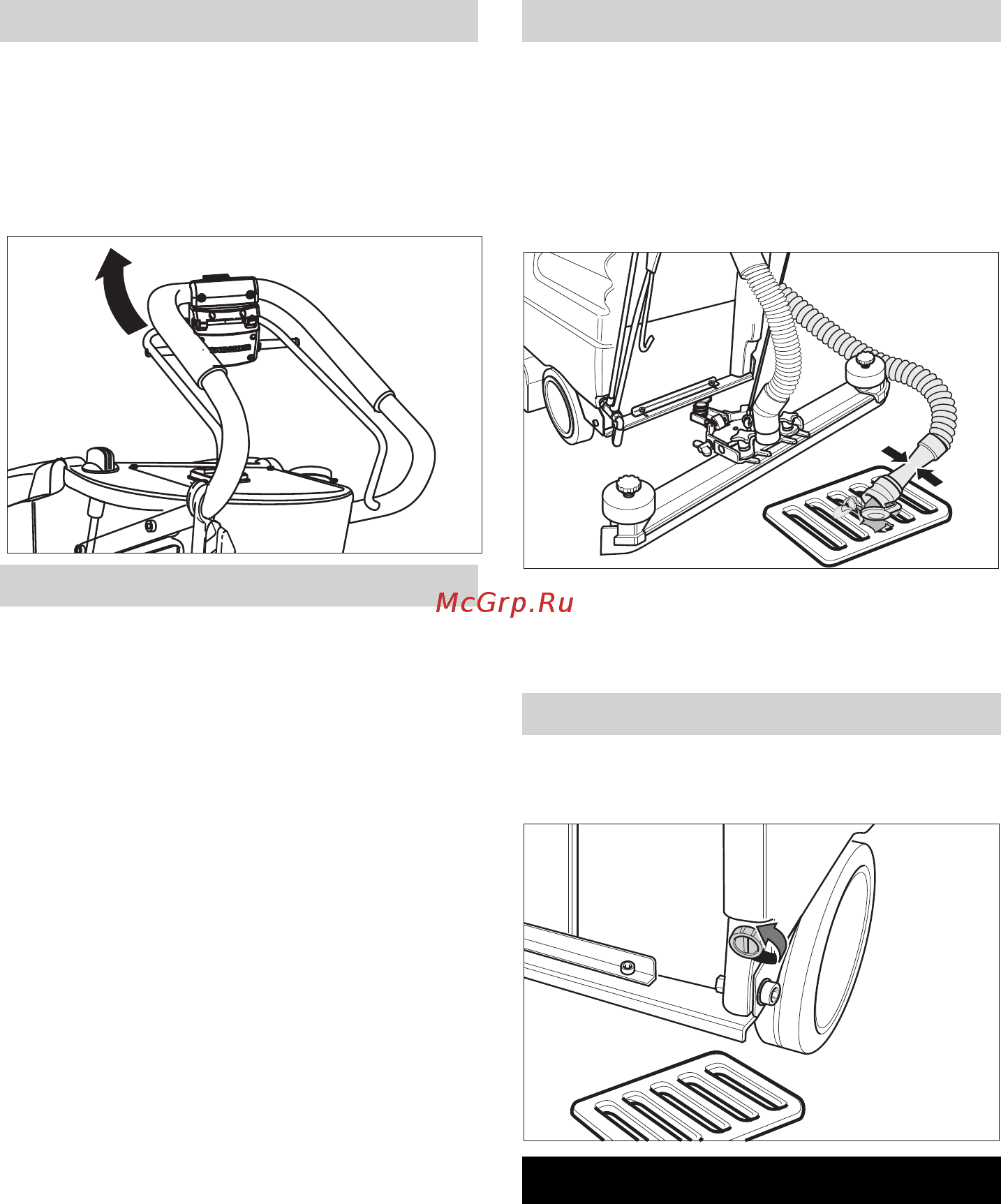Karcher BR 530 Ep [61/306] Onderhoud