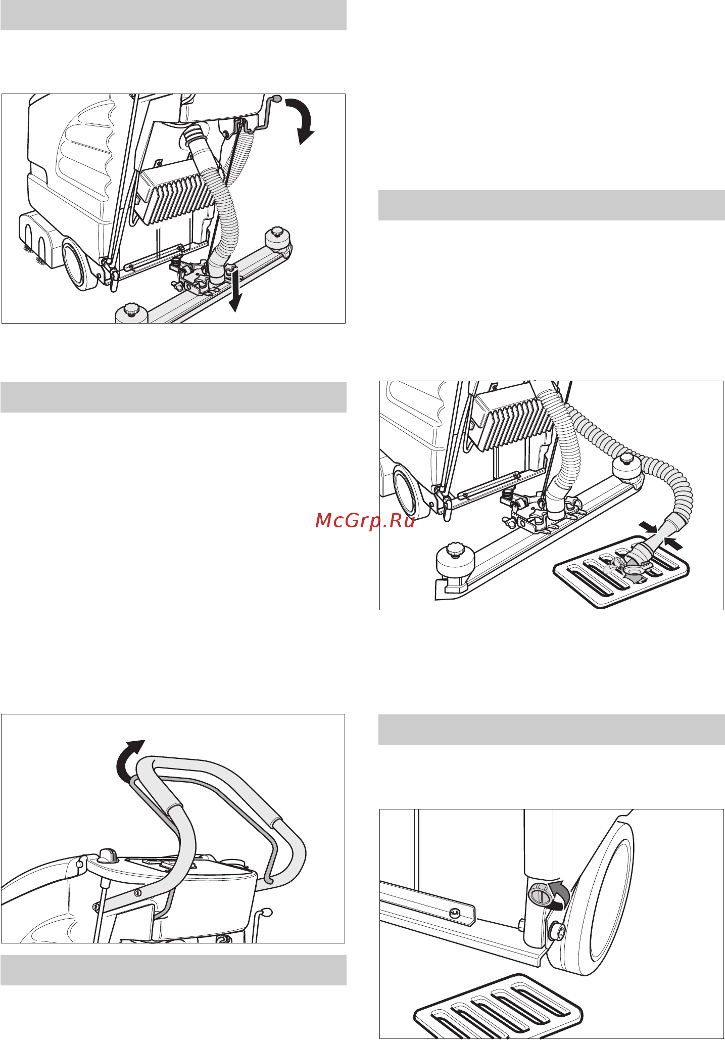 Karcher BD 530 Bp Pack [27/384] Emptying the dirt water reservoir
