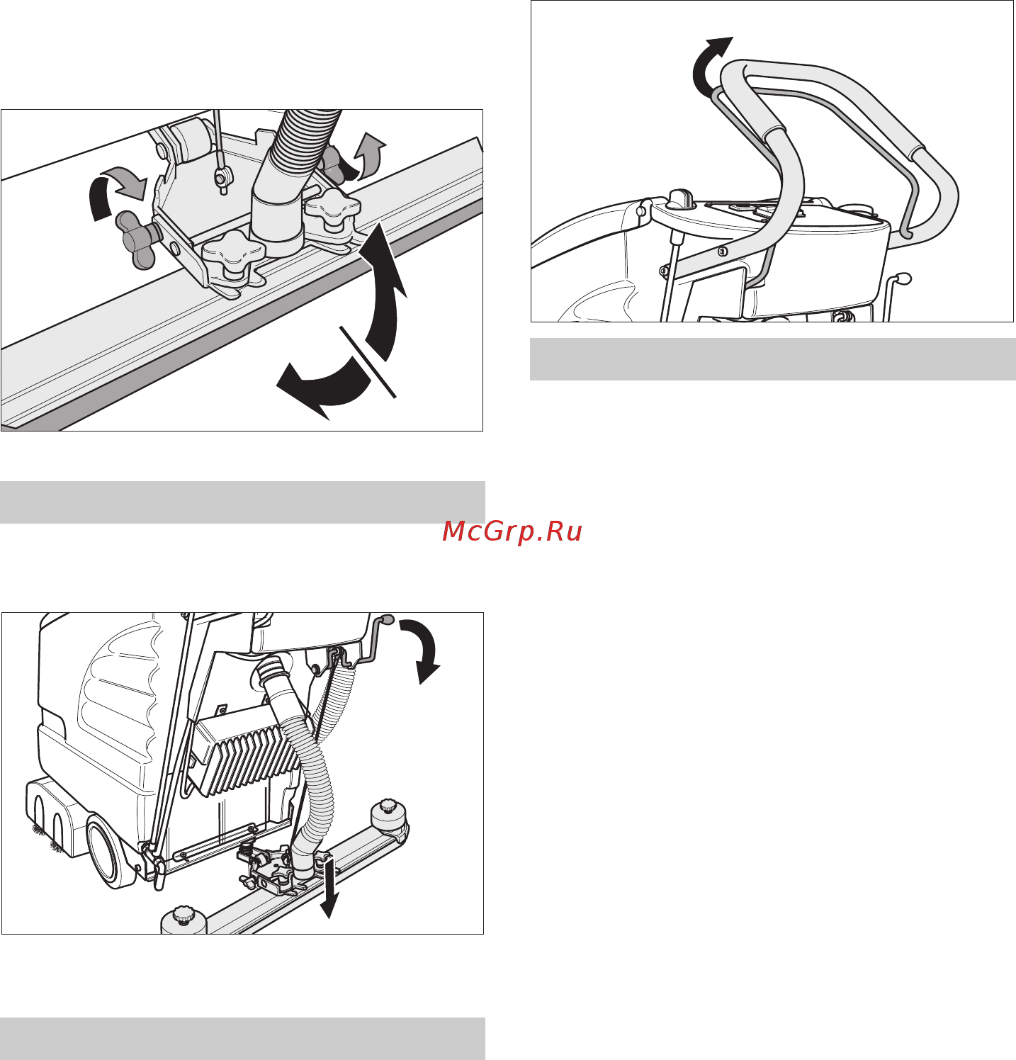 Karcher BD 530 Bp Pack [307/384] Coborârea tijei de aspiraţie