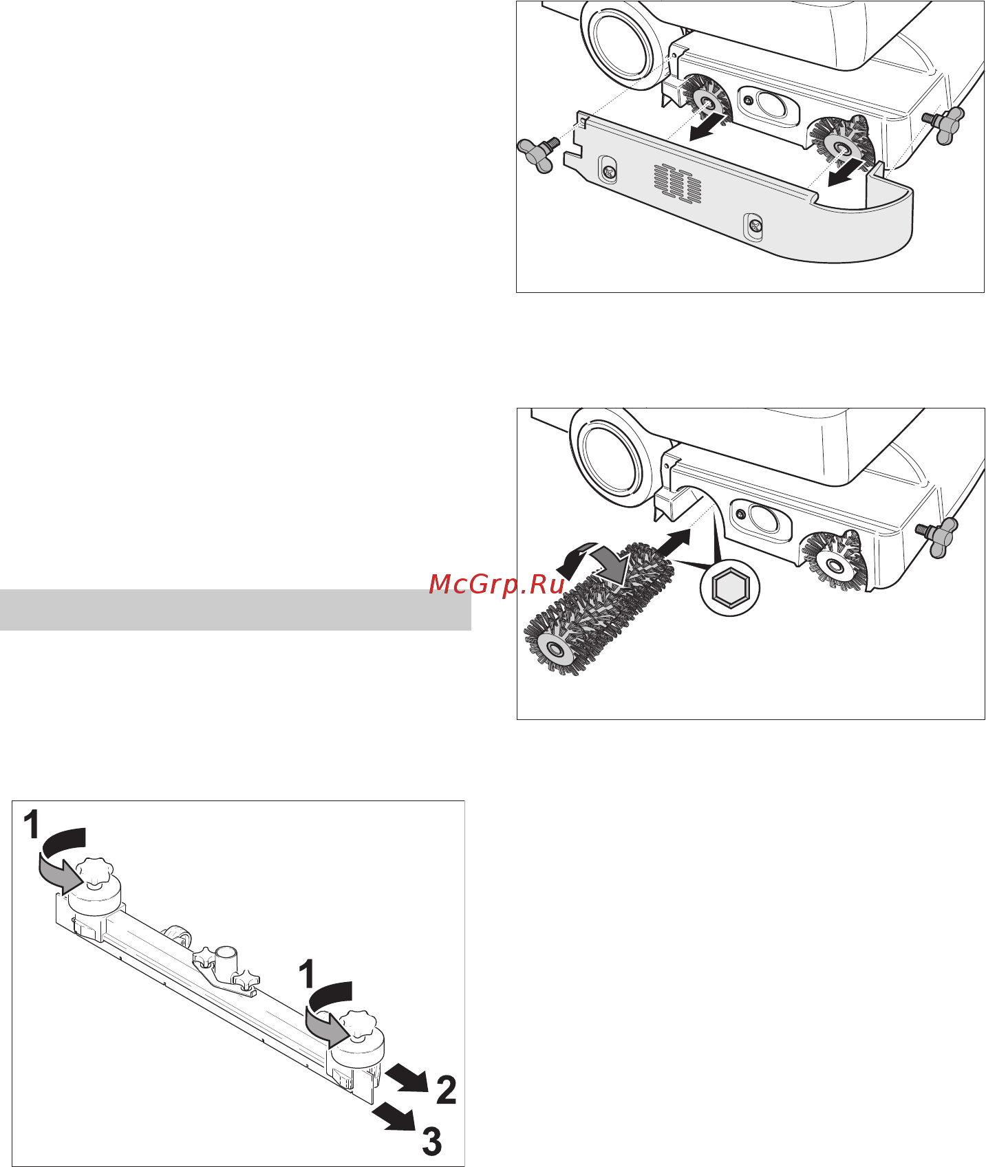 Karcher BR 530 Bp Pack [309/384] Lucrări de întreţinere