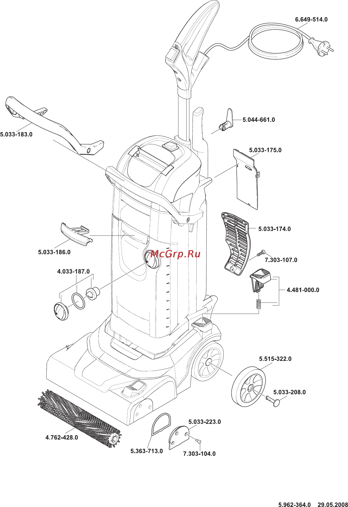 Karcher BR 30/4 C Adv Инструкция по эксплуатации онлайн [243/244] 2059