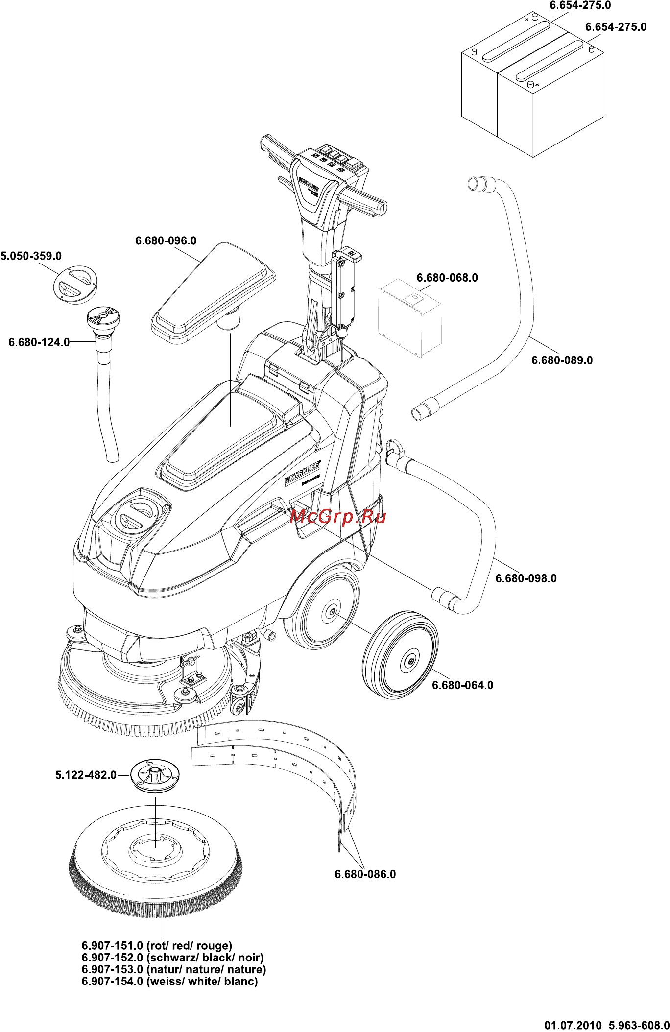 Karcher BD 40/12 C Bp Pack *EU Инструкция по эксплуатации онлайн [372/374] 2078