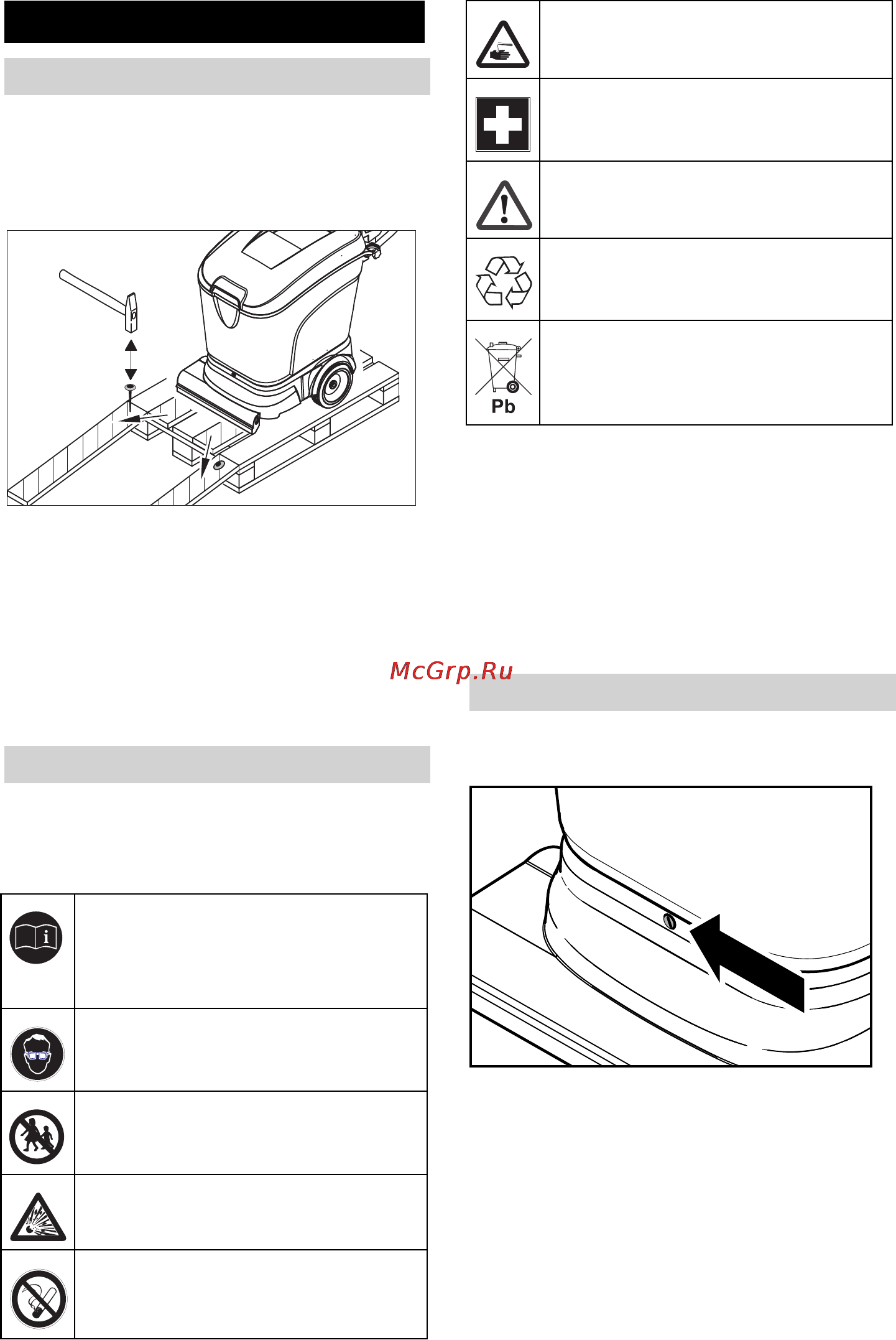 Karcher BR 40/25 C Bp Pack [78/136] Antes de la puesta en marcha