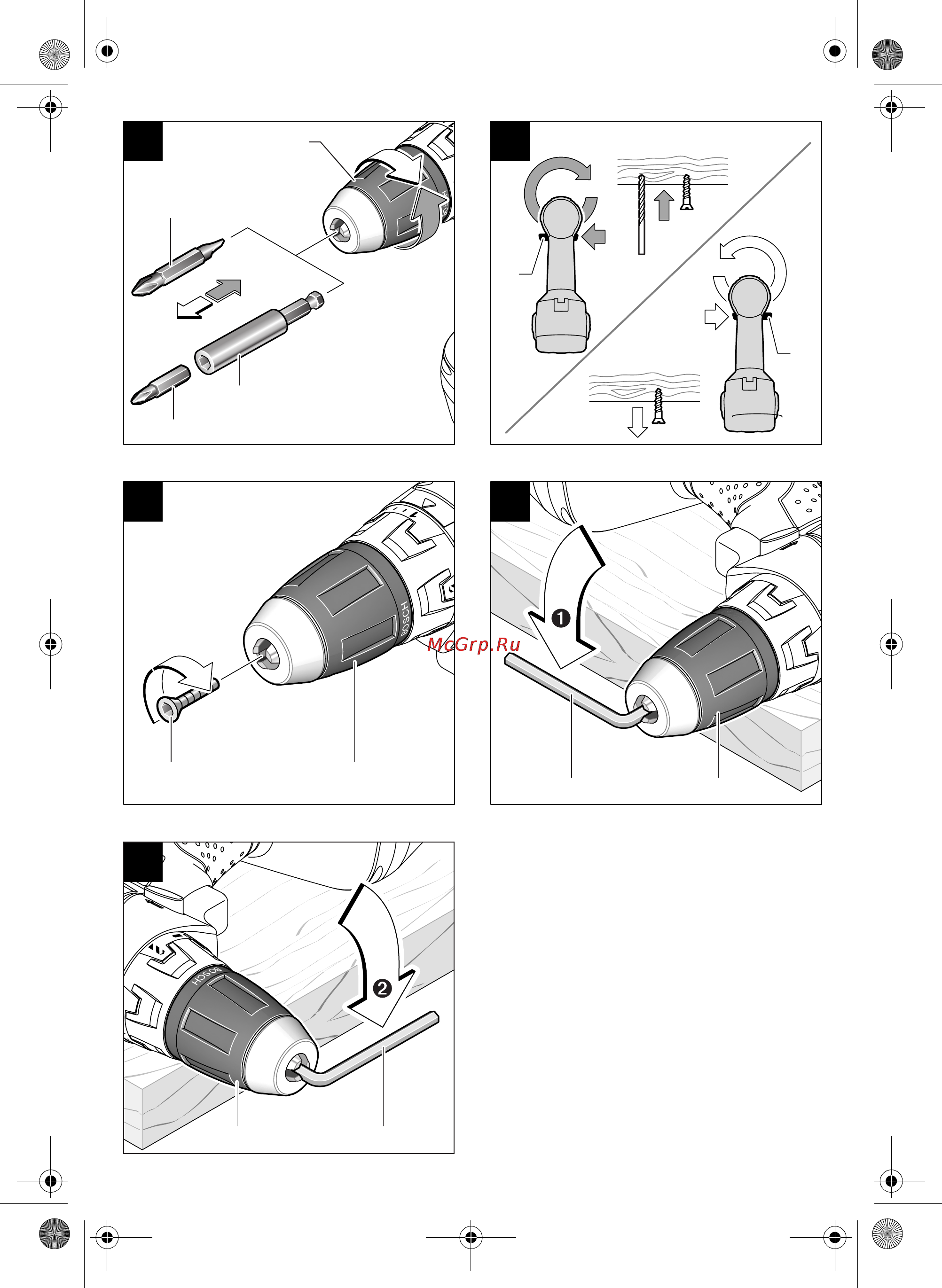 Bosch GSR 14.4 V 0.601.995.G0M Инструкция по эксплуатации онлайн [5/101] 2101