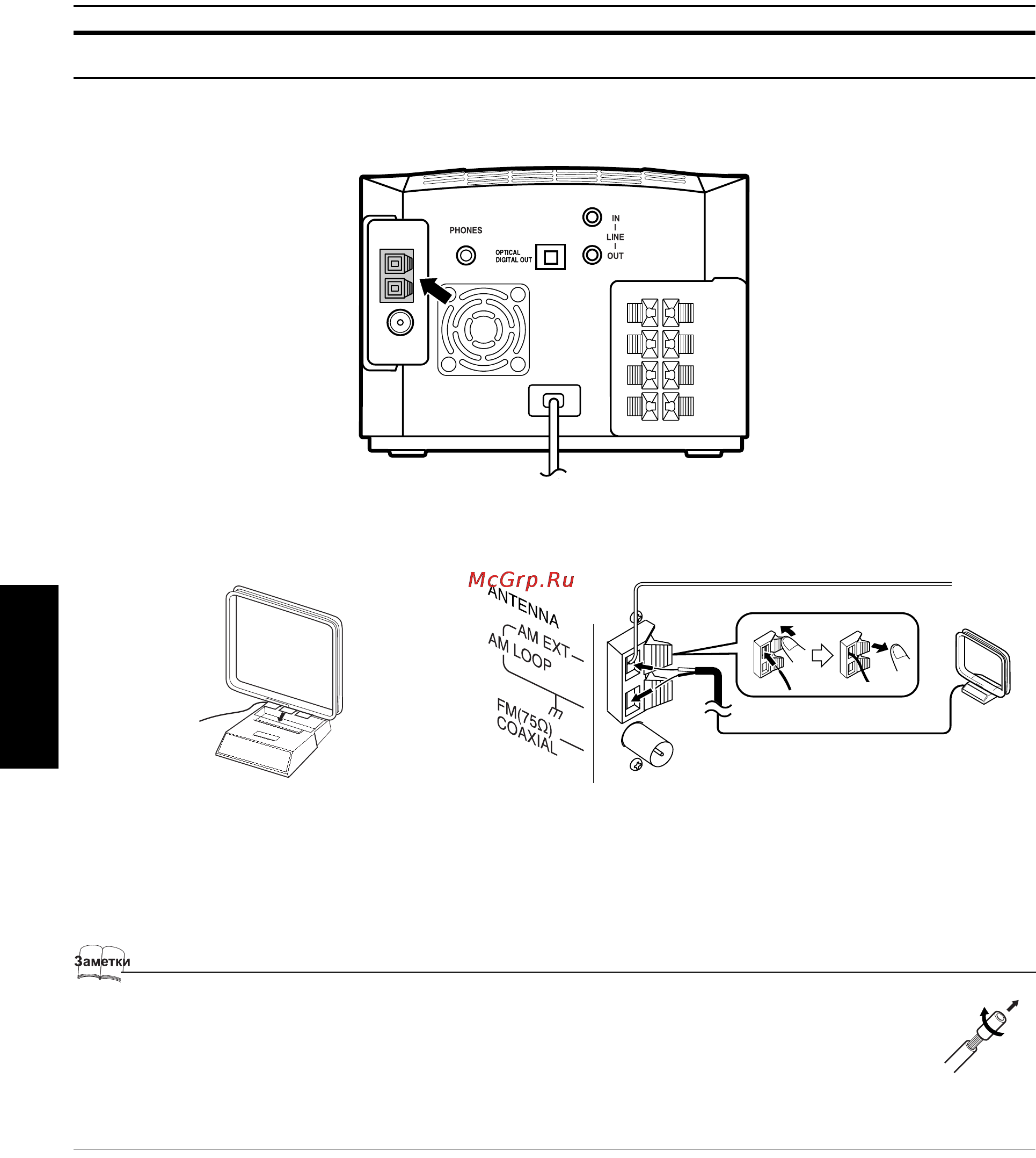 JVC FS-X5 [100/125] Задняя панель центрального устройства ca fsx5