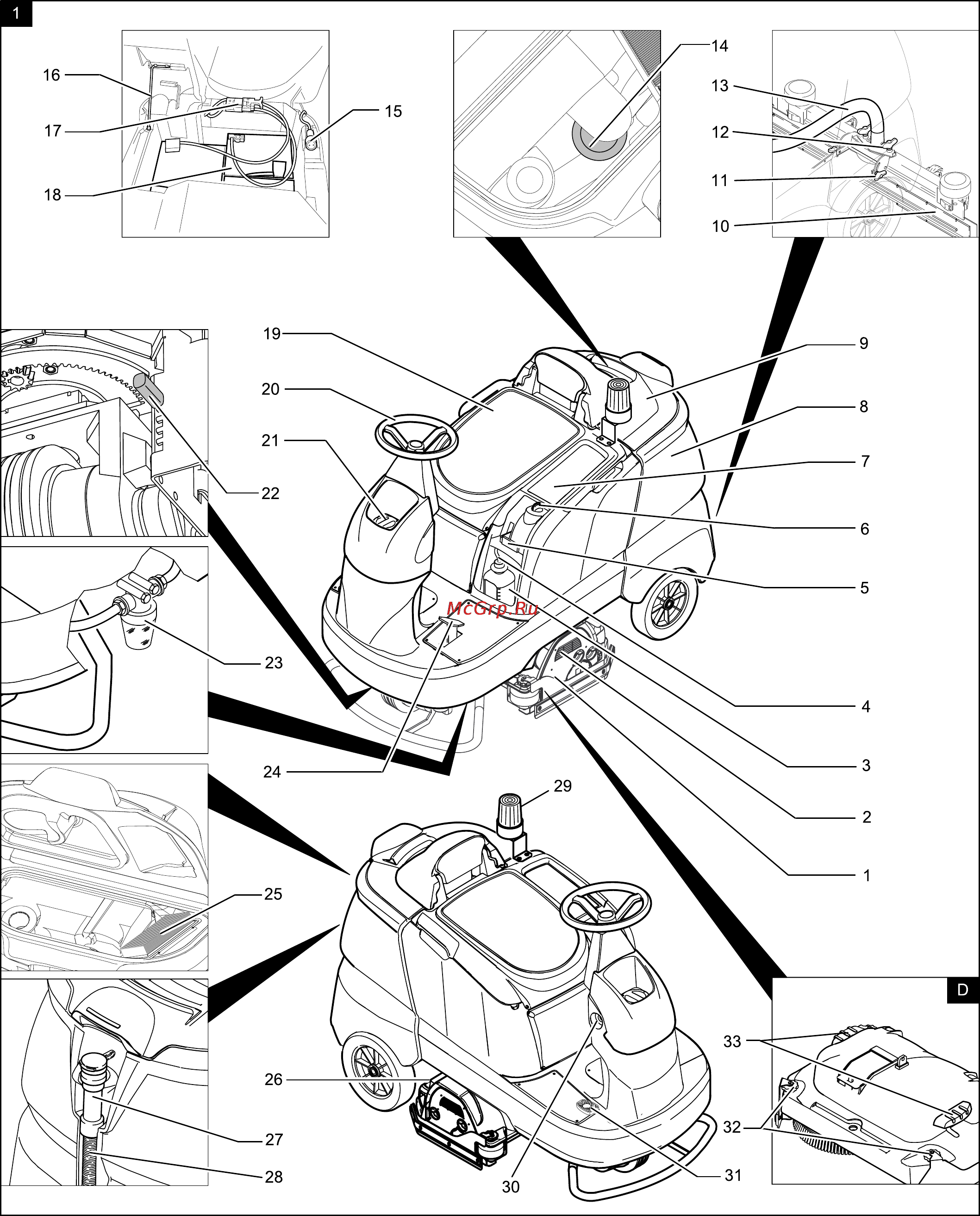 Karcher B 90 R Classic Bp Инструкция по эксплуатации онлайн [2/272] 2215