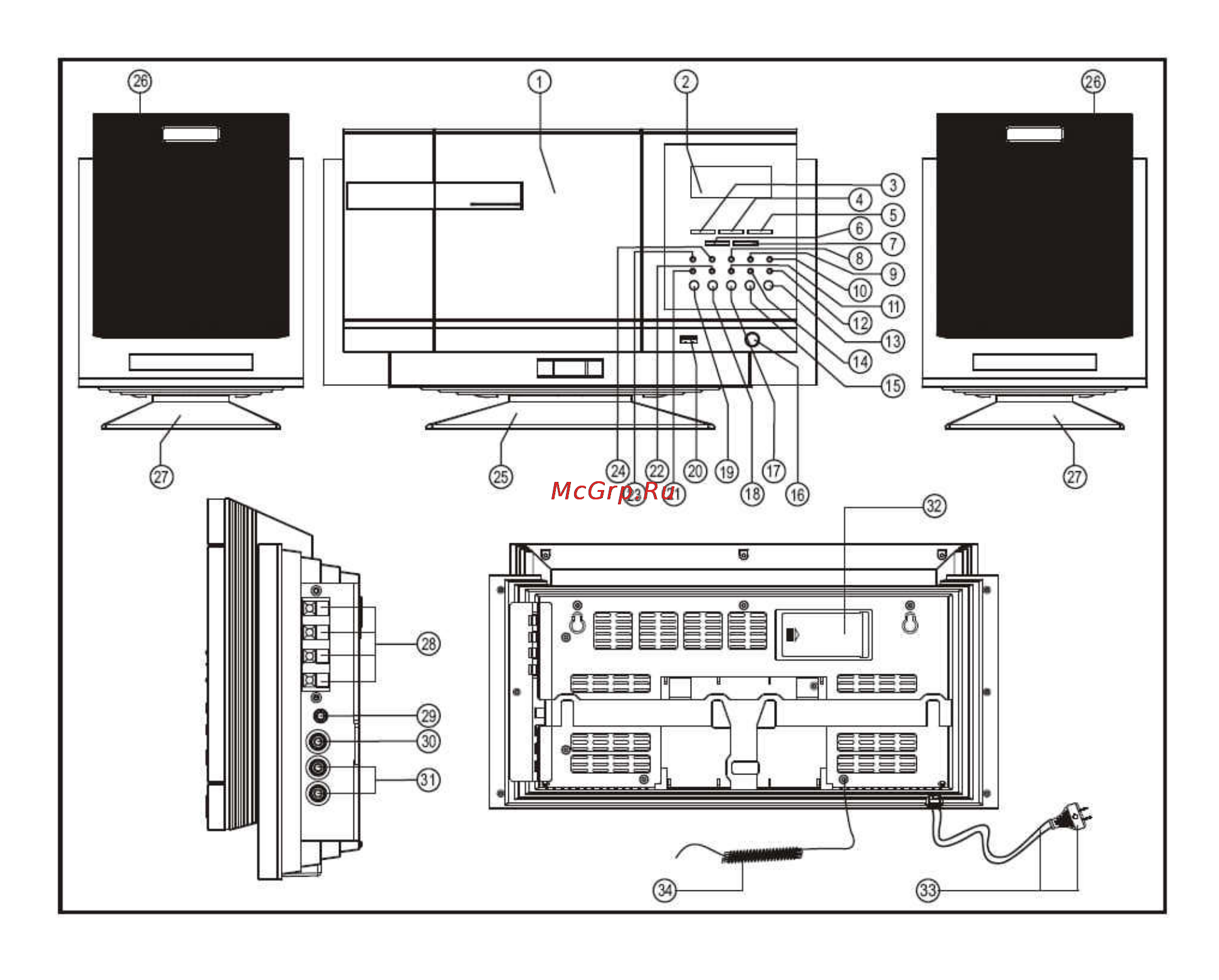 Hyundai H-MS2301 [3/14] Описание устройства системы