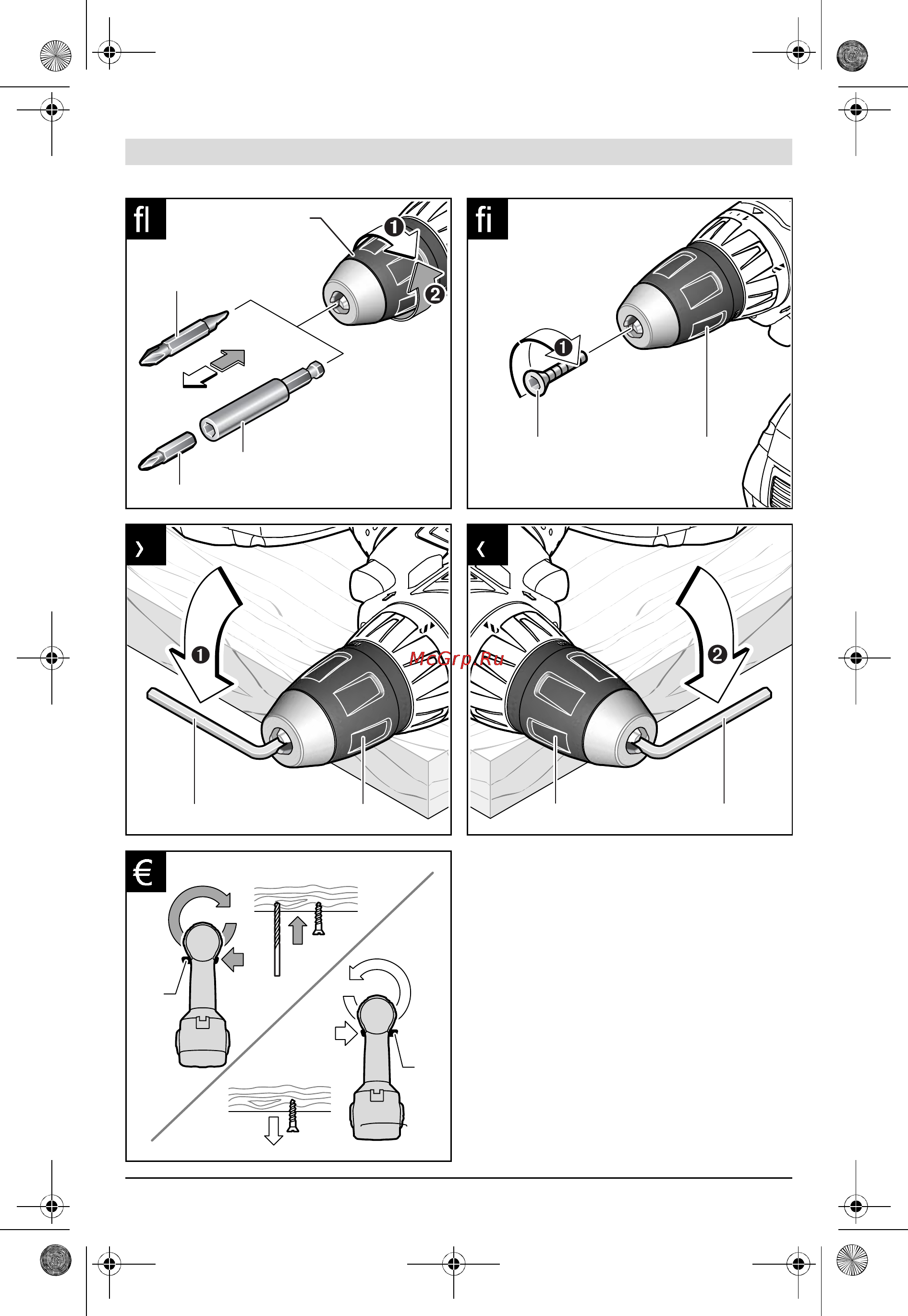 Bosch GSR 14,4 V-LI 0.601.860.408 Инструкция по эксплуатации онлайн [2/13] 2245