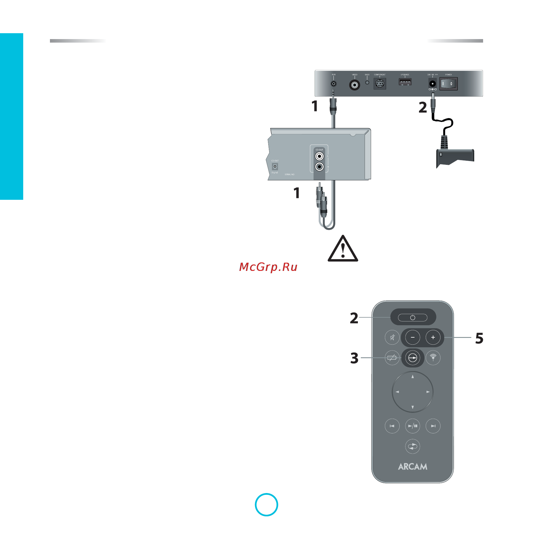 Arcam rCube+rWand [14/28] Arcam_rcube_manual_rus_14