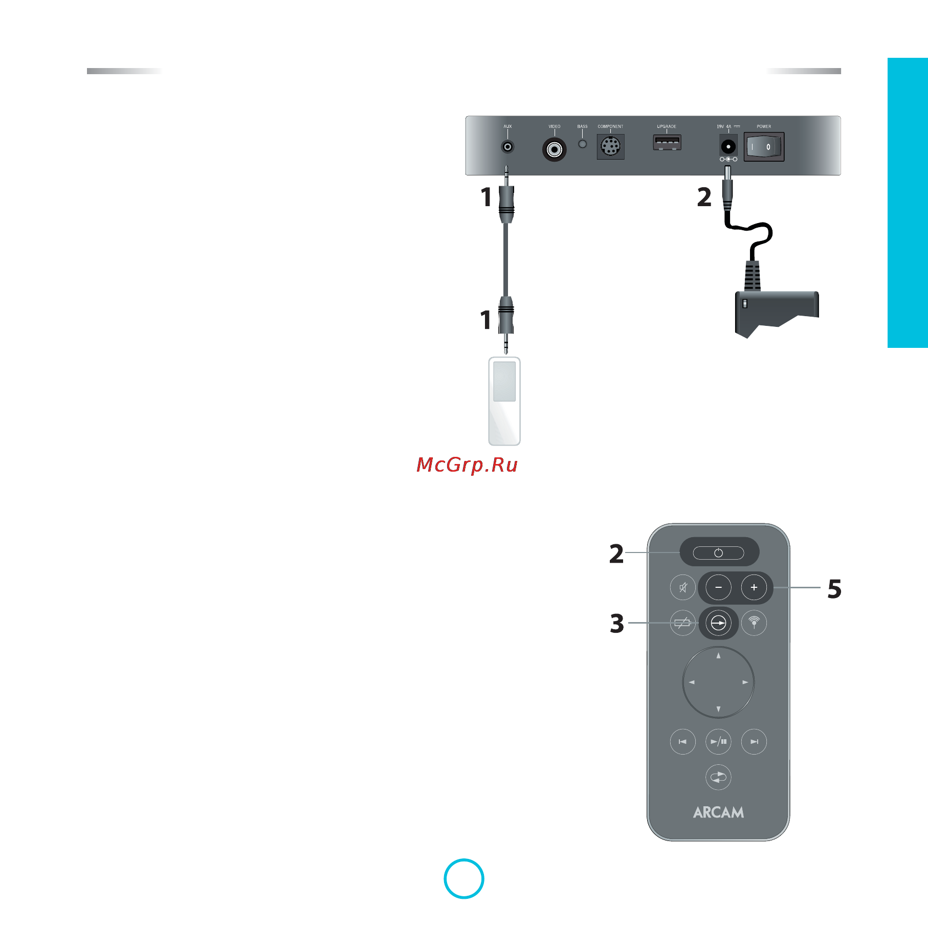 Arcam rCube+rWand [15/28] Arcam_rcube_manual_rus_15