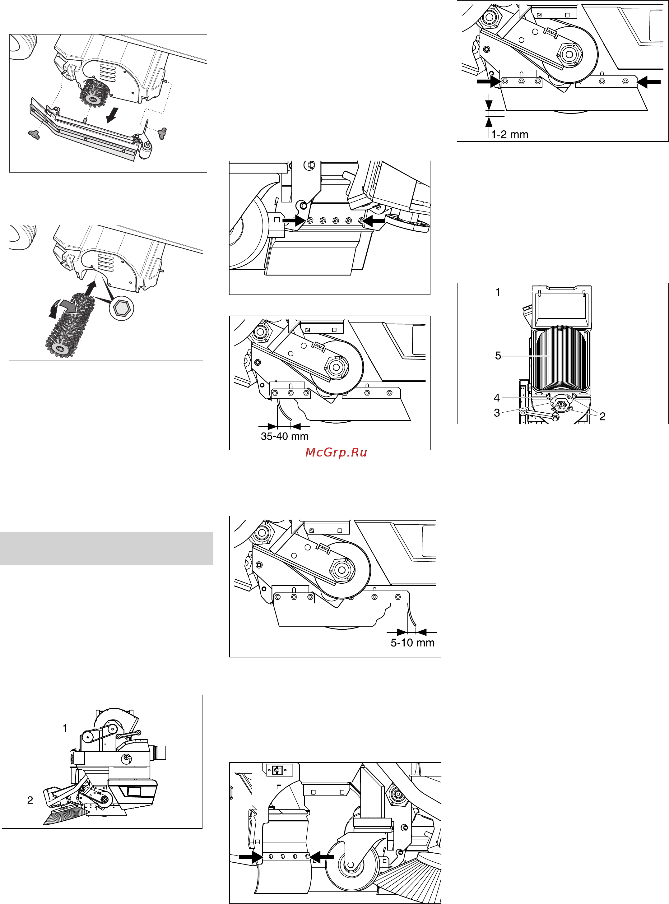 Karcher BD 100/250 R Bp [52/370] Interventi di manutenzione supplementari per br bd ri