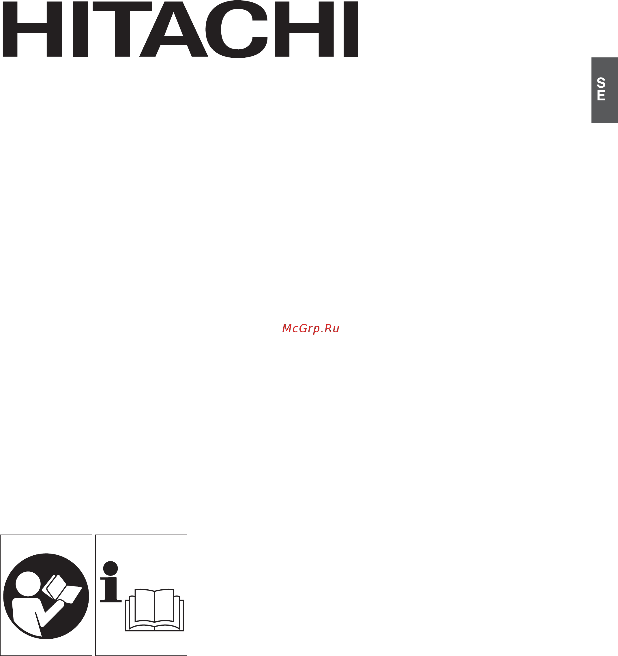 Hitachi DA200E(S) [12/62] Hitachi