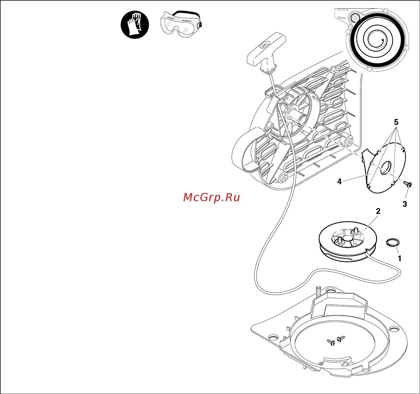 Makita DPC 6431 [24/32] Обновление возвратной пружины