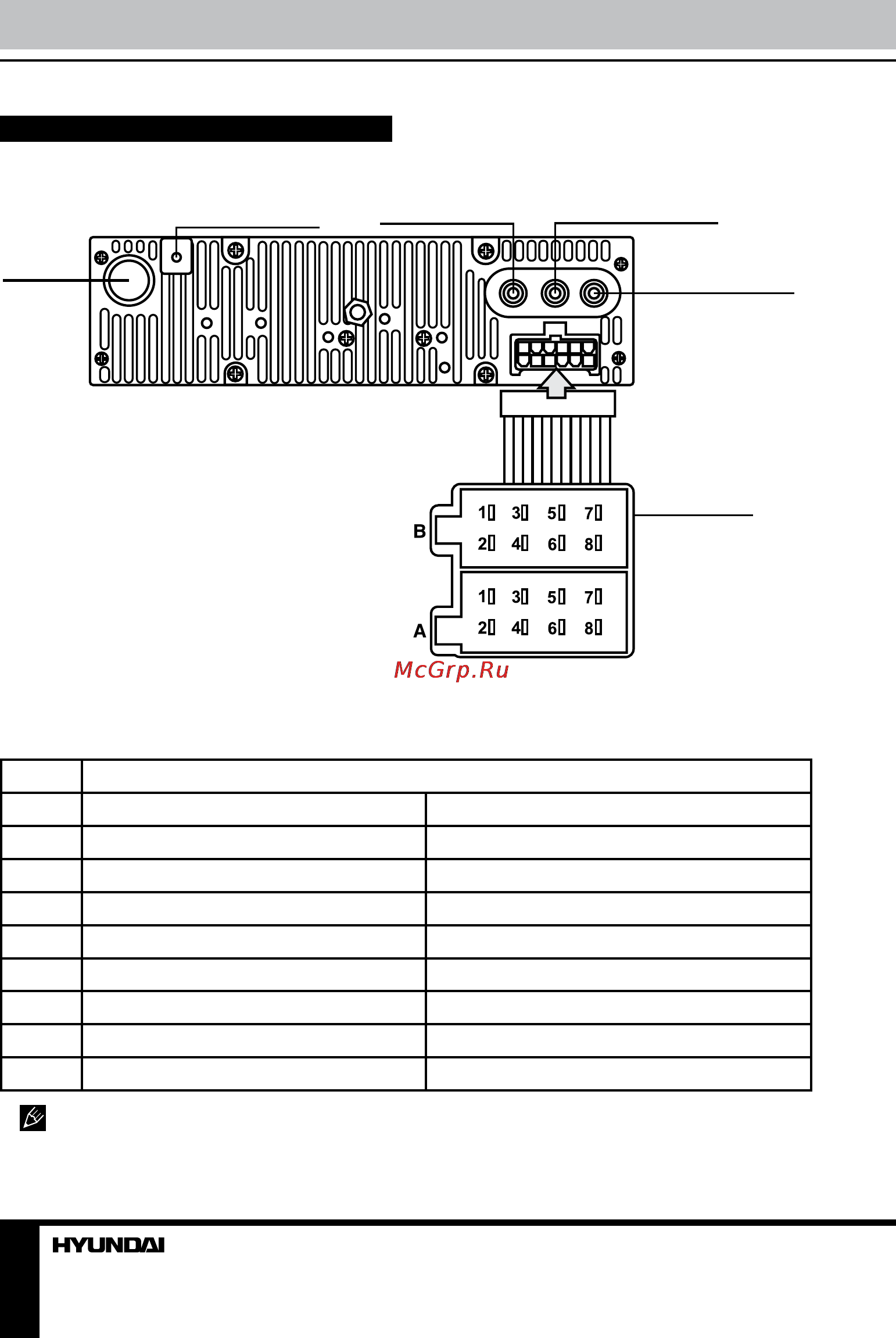 Hyundai H-CMD4016 [26/39] Установка подключение установка подключение