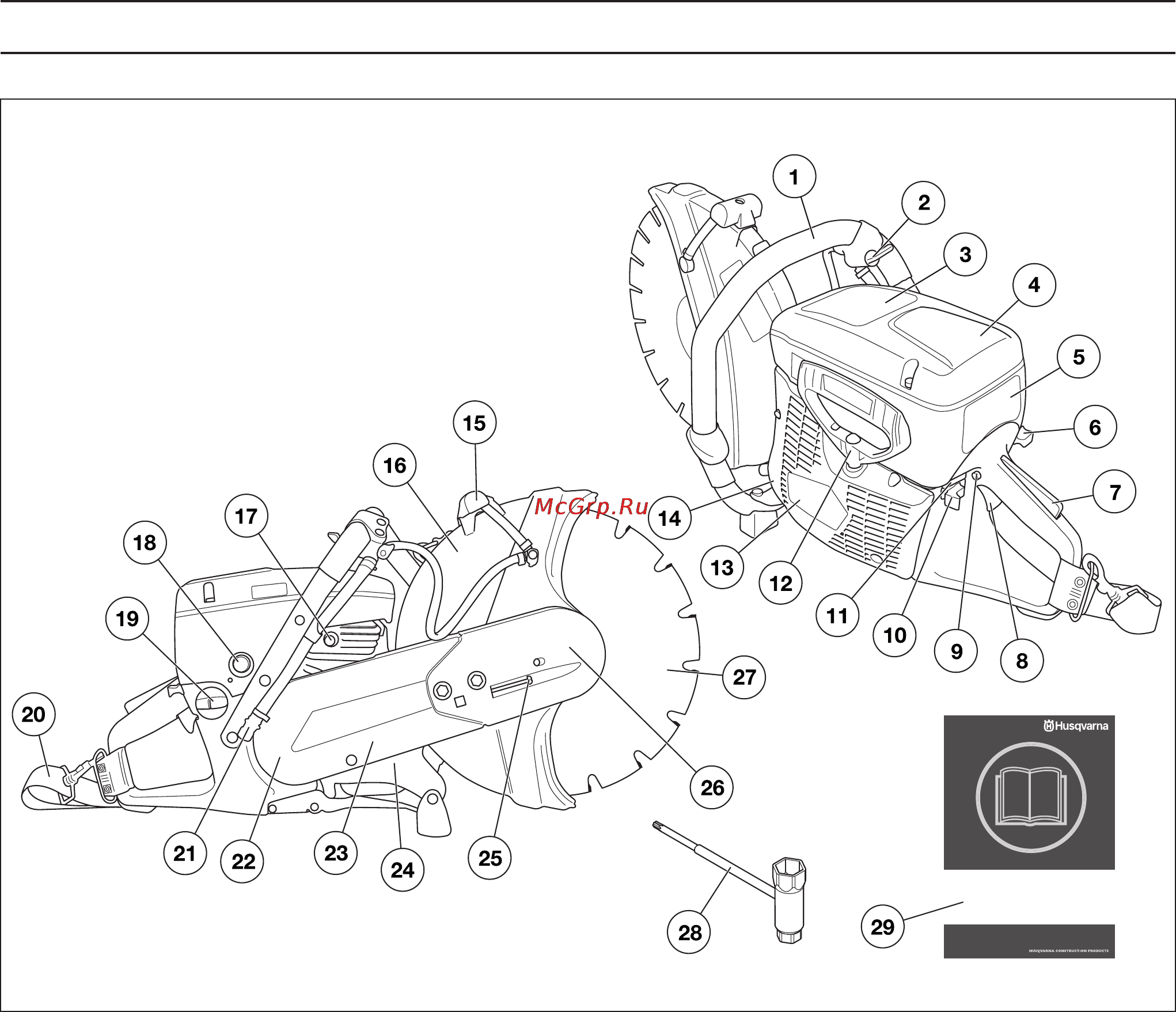 Husqvarna K760 Rescue 9664777-01 [6/28] Презентация