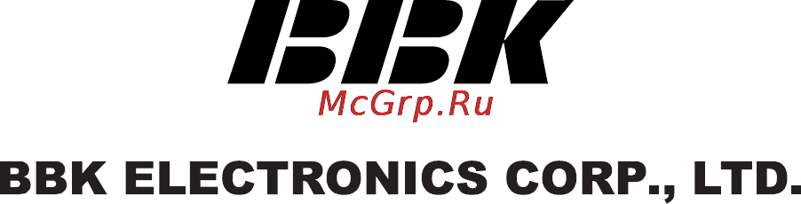 BBK ABS530T Инструкция по эксплуатации онлайн [42/42] 2379