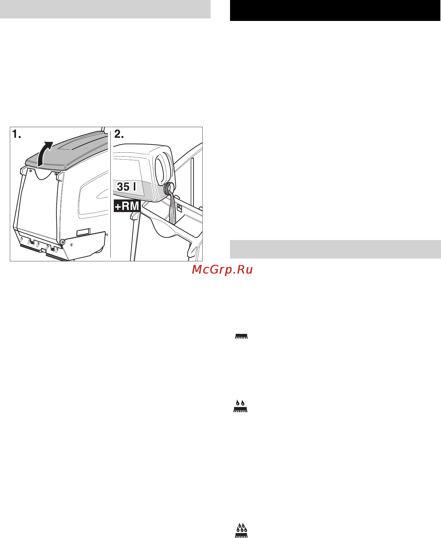 Karcher BR 47/35 ESC *EU [152/218] Λειτουργία