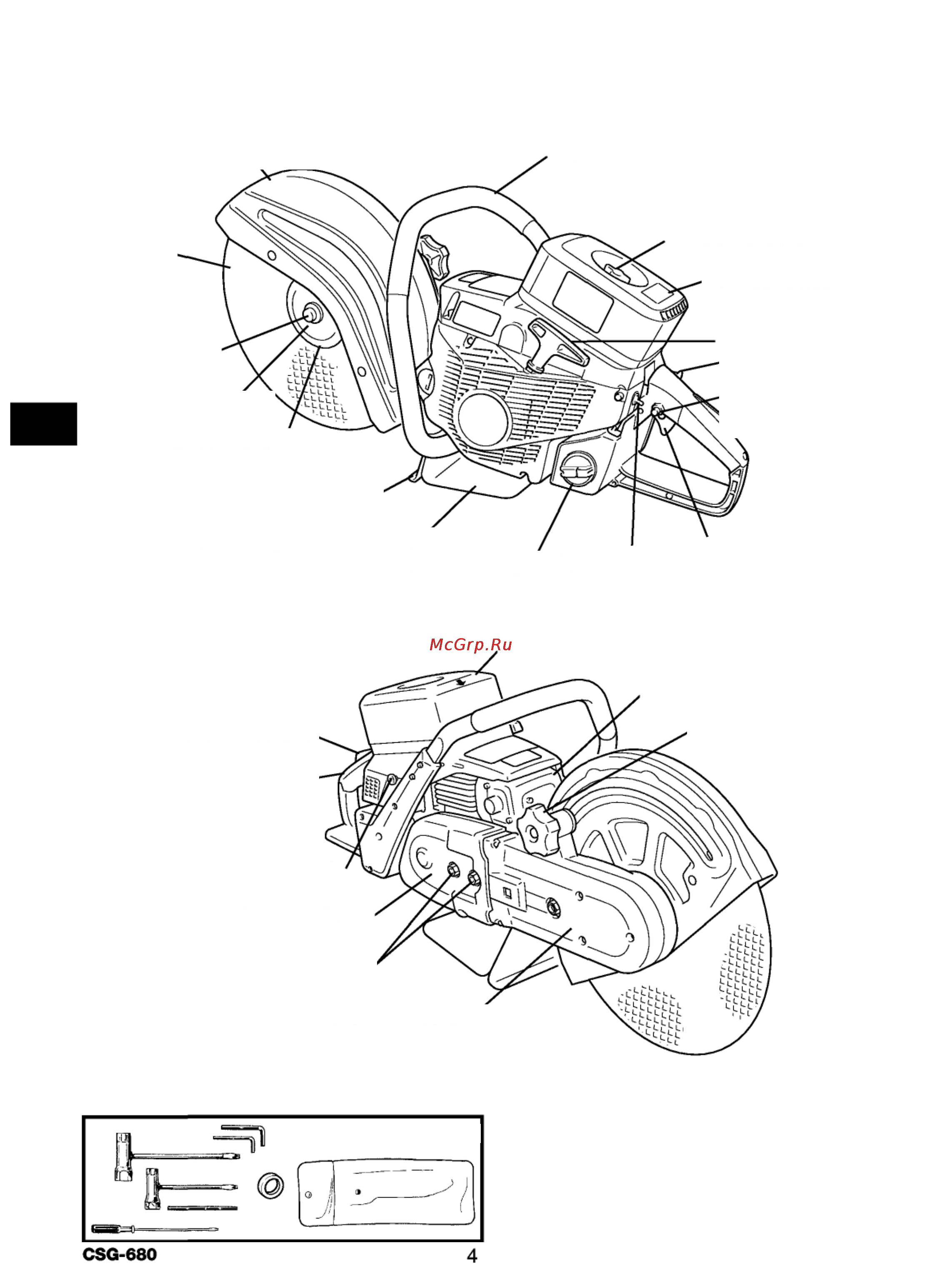 Echo CSG-680 [4/26] Описание