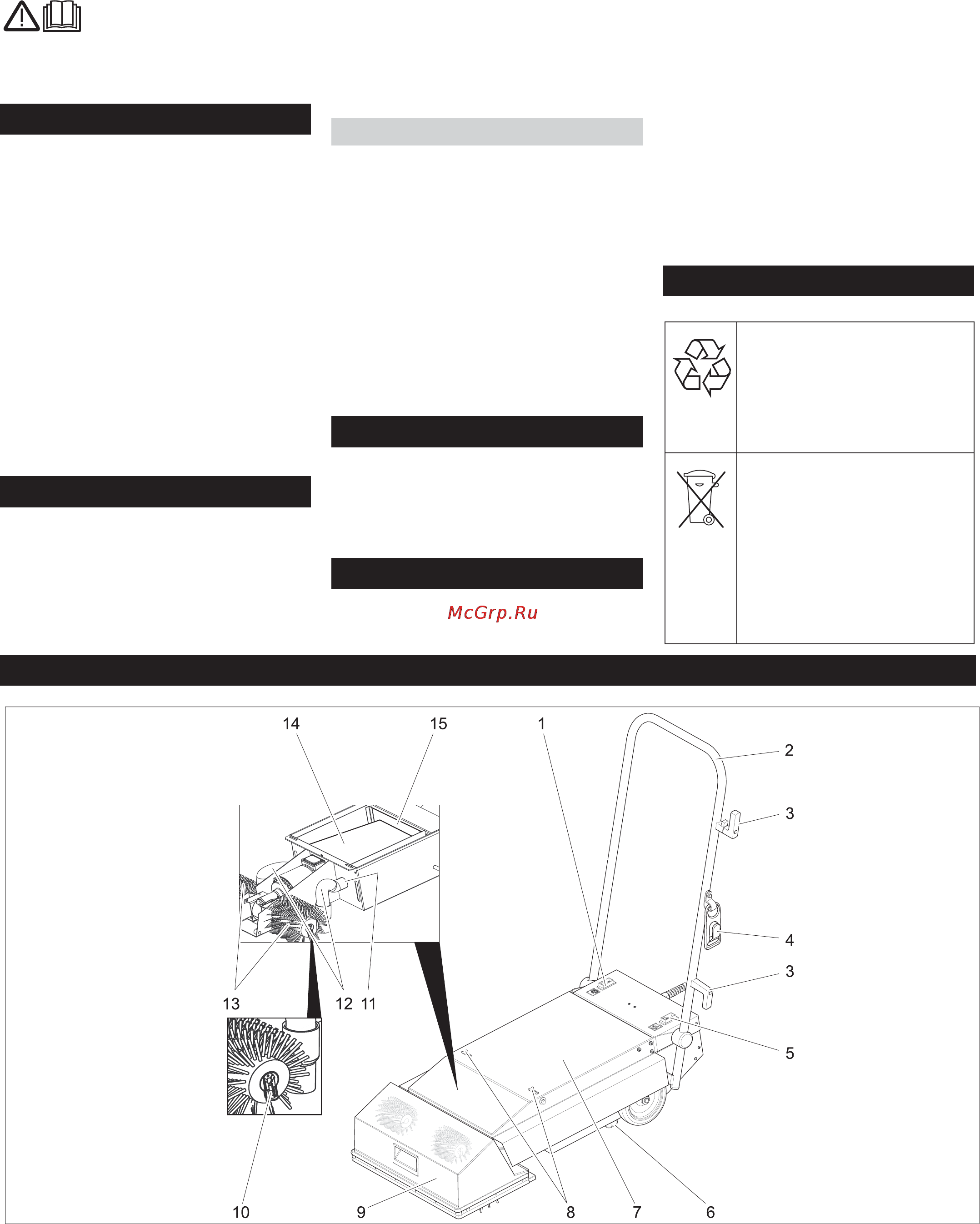 Karcher BR 45/10 ESC *EU [67/88] Funkcija