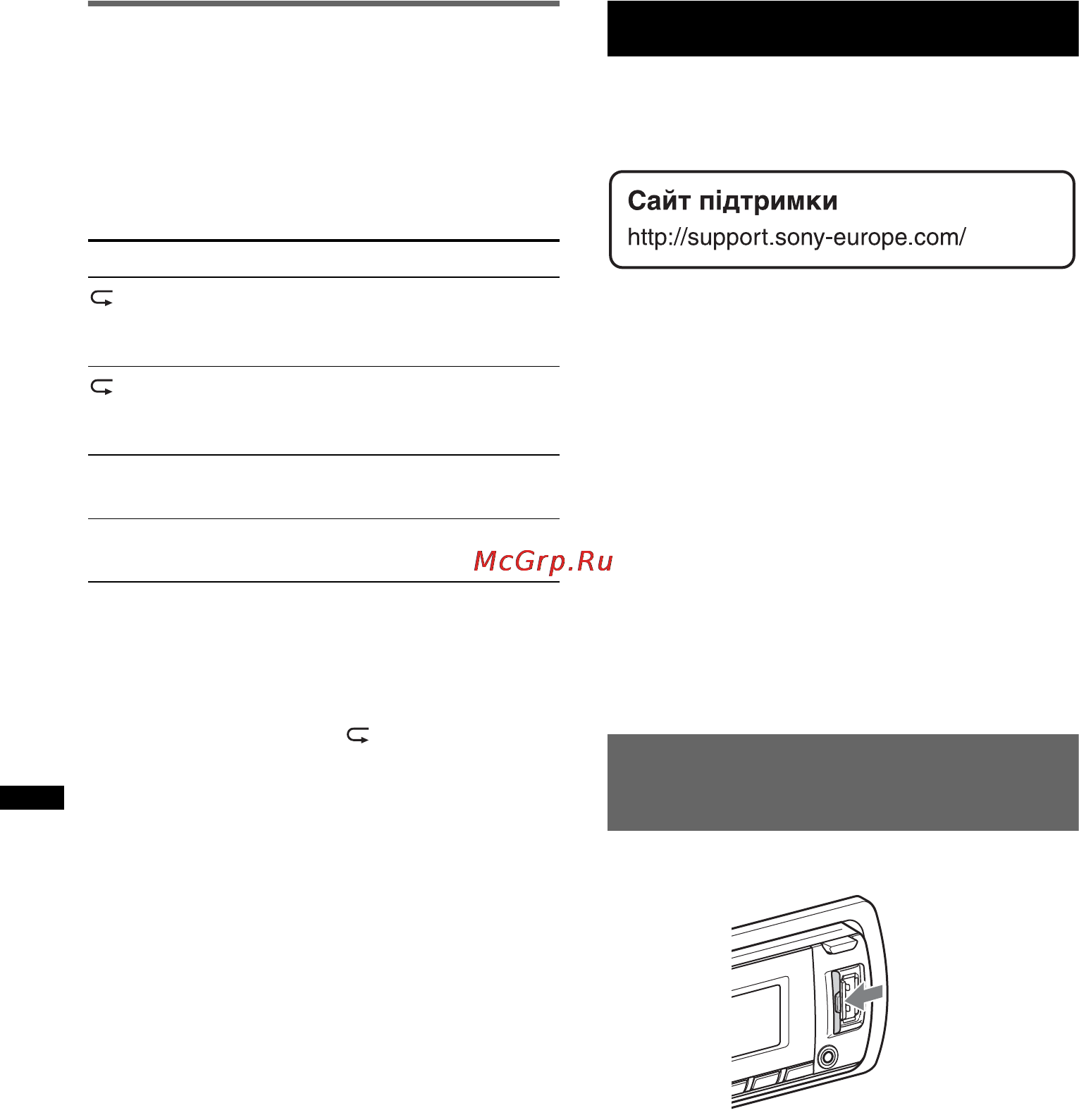 Sony CDX-GT650UI [52/76] Відтворення із пристрою usb