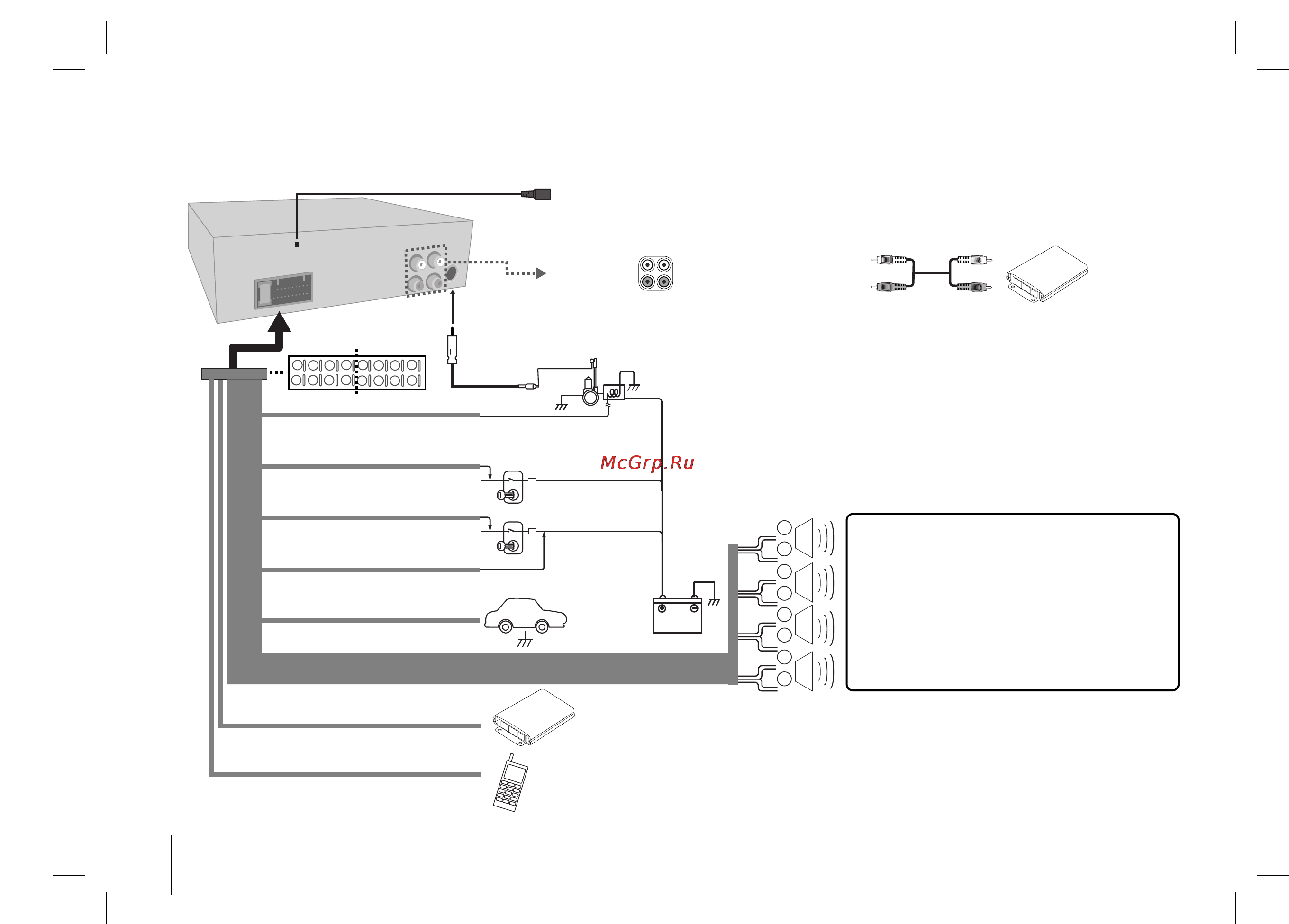 LG LCF800IR [8/18] Connection