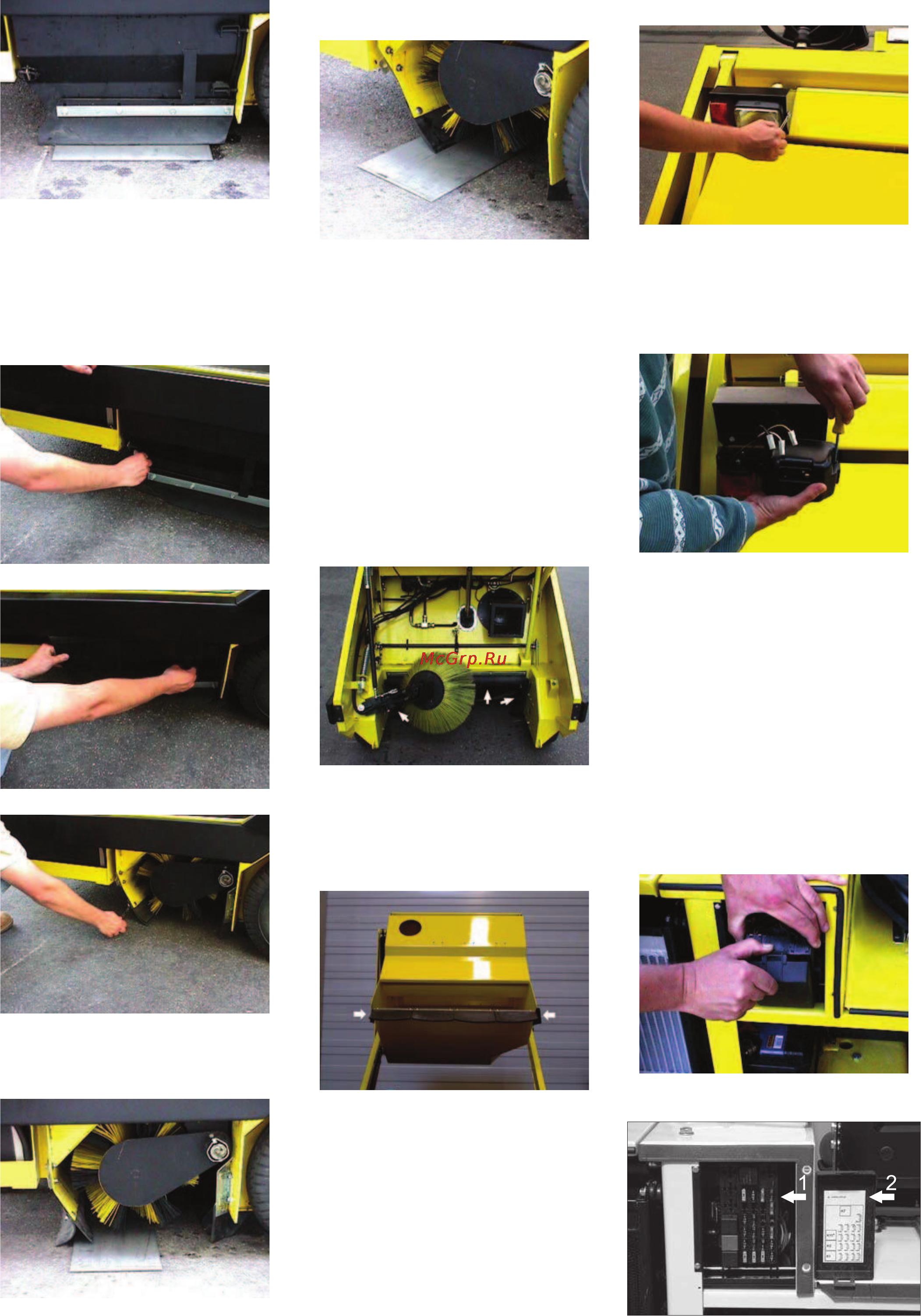 Karcher KMR 1700 B/Lpg [15/21] Замена лампы накаливания фары