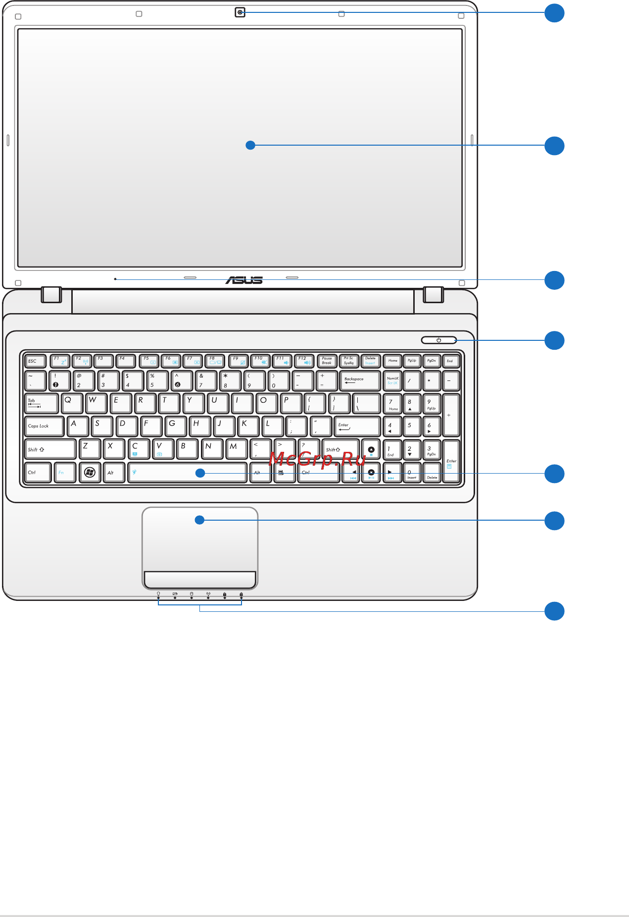 Asus A52J i3-380M [13/108] 16 модель