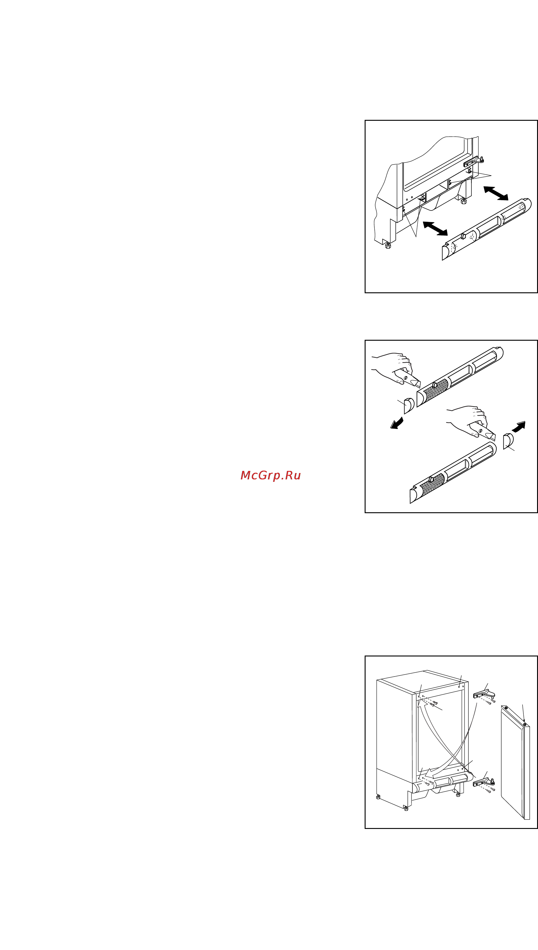 Zanussi ZU7120F [10/13] Изменение направления открывания двери см рис 6