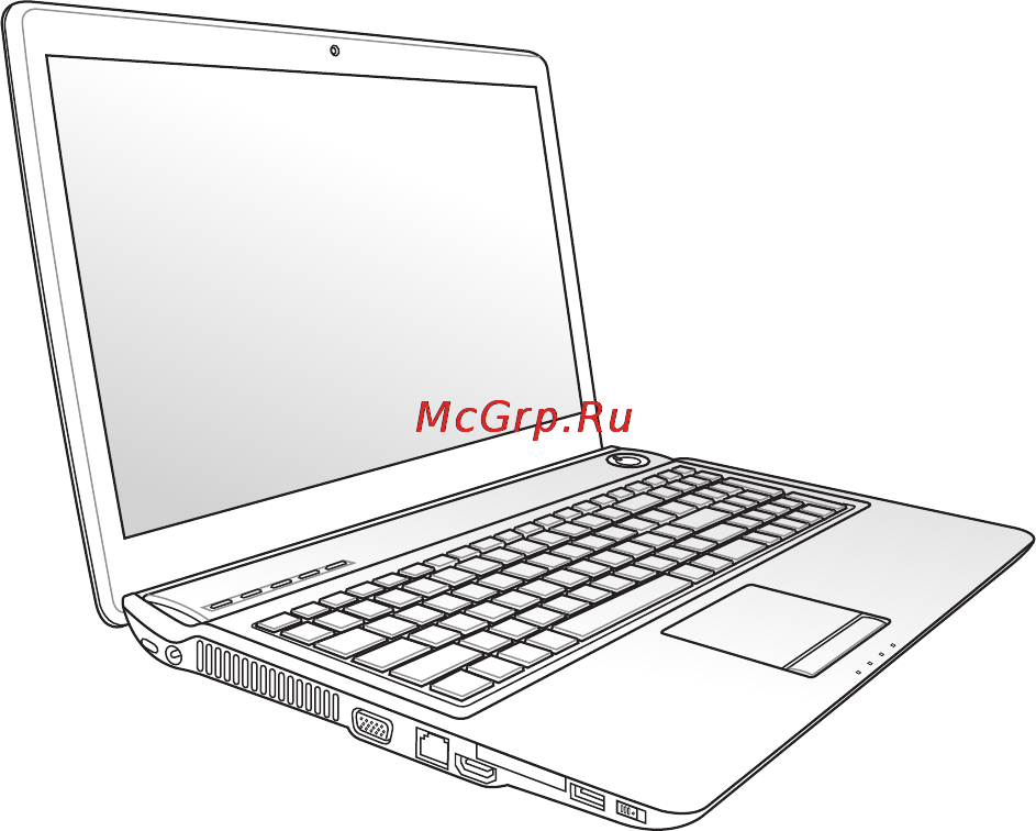 Asus N61J/N61JA 350M Инструкция по эксплуатации онлайн